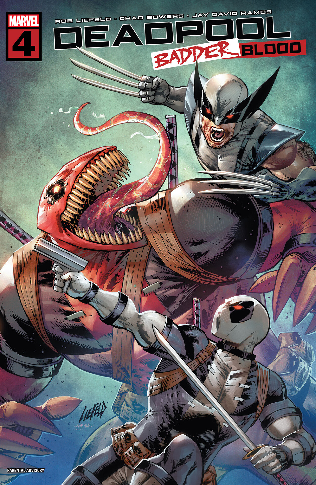 Read online Deadpool: Badder Blood comic -  Issue #4 - 1
