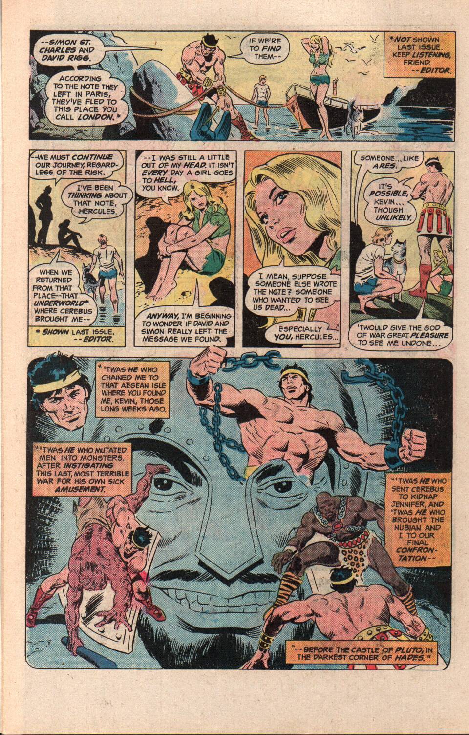 Read online Hercules Unbound comic -  Issue #4 - 9