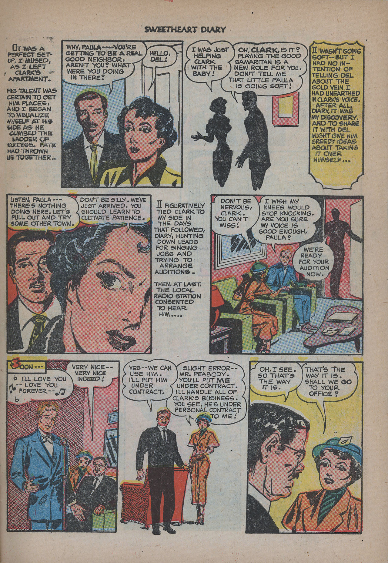 Read online Sweetheart Diary comic -  Issue #5 - 7