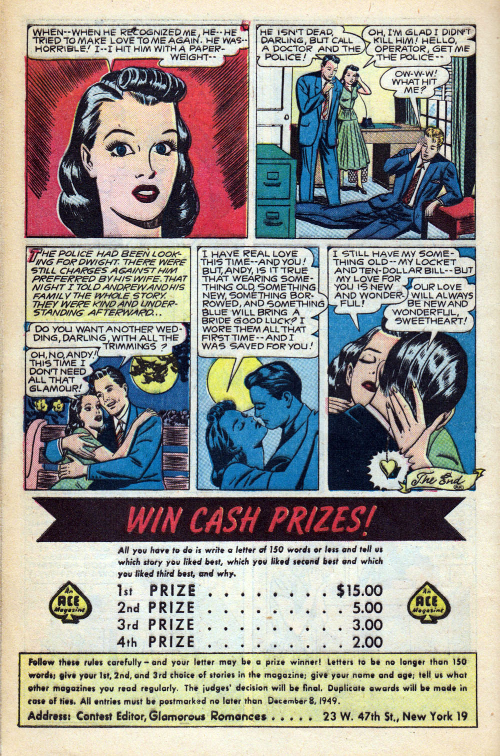 Read online Glamorous Romances comic -  Issue #44 - 42