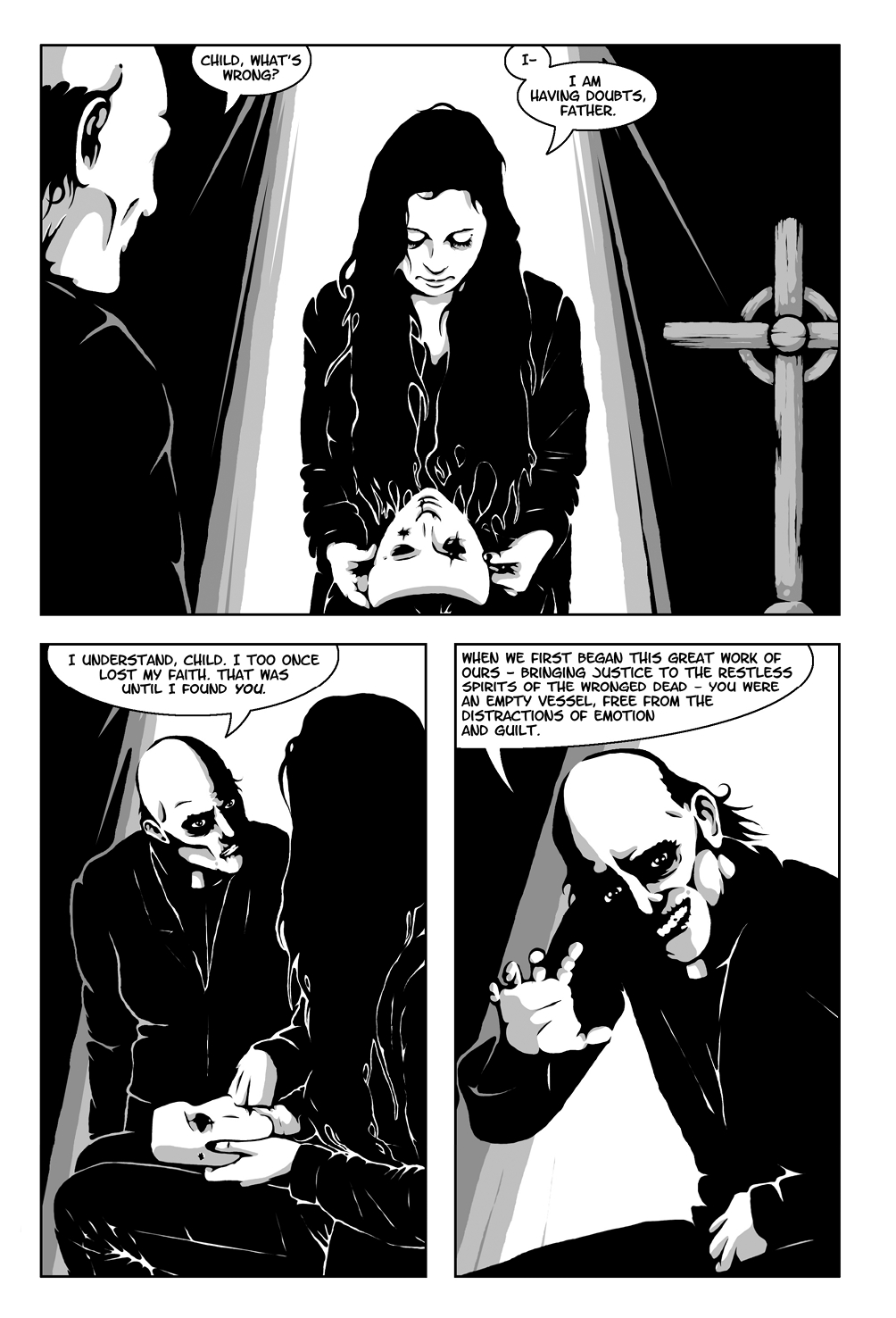 Read online Hollow Girl comic -  Issue #2 - 24
