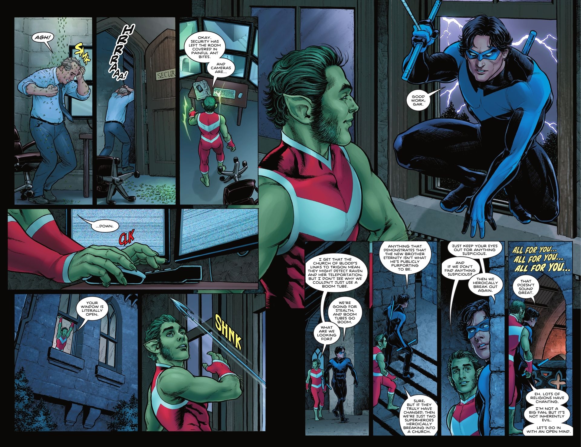 Read online Titans (2023) comic -  Issue #3 - 4
