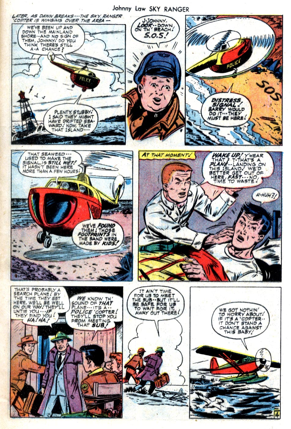 Read online Johnny Law Sky Ranger Adventures comic -  Issue #4 - 15