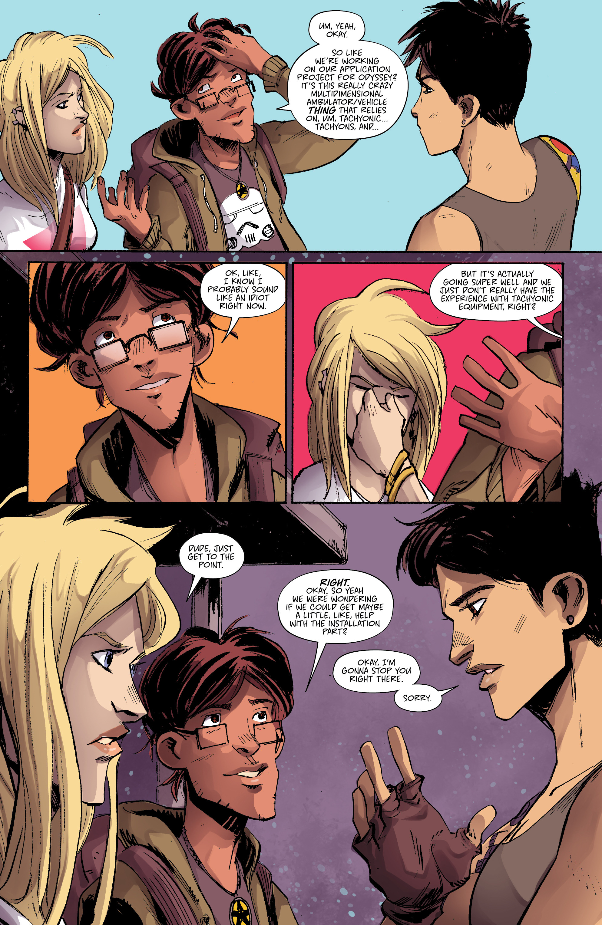 Read online Quantum Teens Are Go comic -  Issue #1 - 20