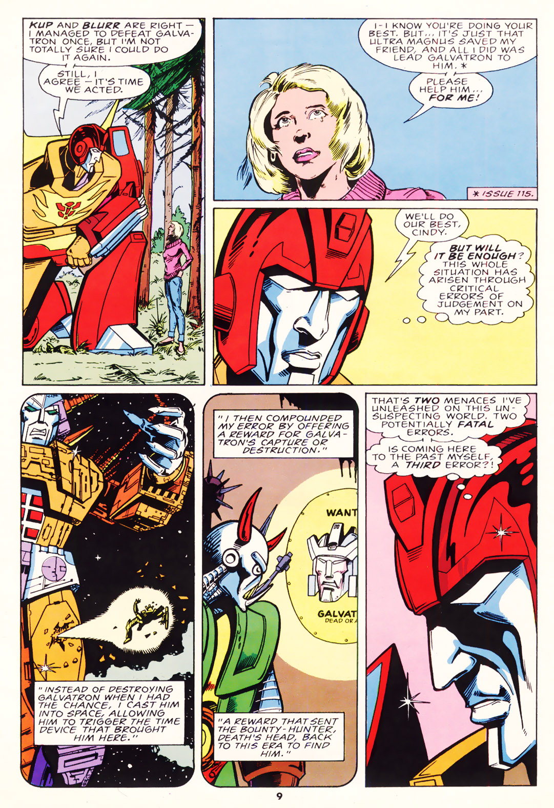 Read online The Transformers (UK) comic -  Issue #117 - 9