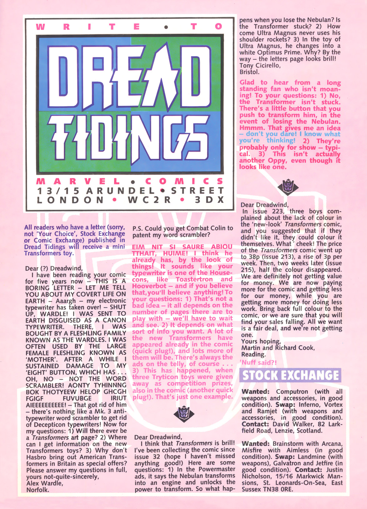 Read online The Transformers (UK) comic -  Issue #230 - 13