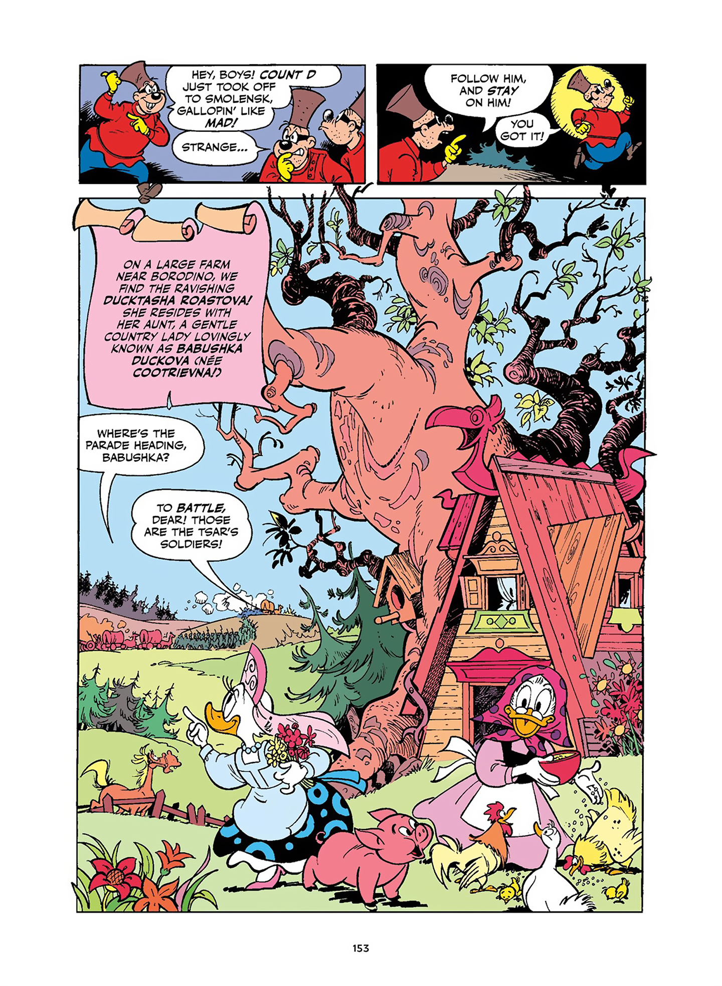 Read online Uncle Scrooge and Donald Duck in Les Misérables and War and Peace comic -  Issue # TPB (Part 2) - 53