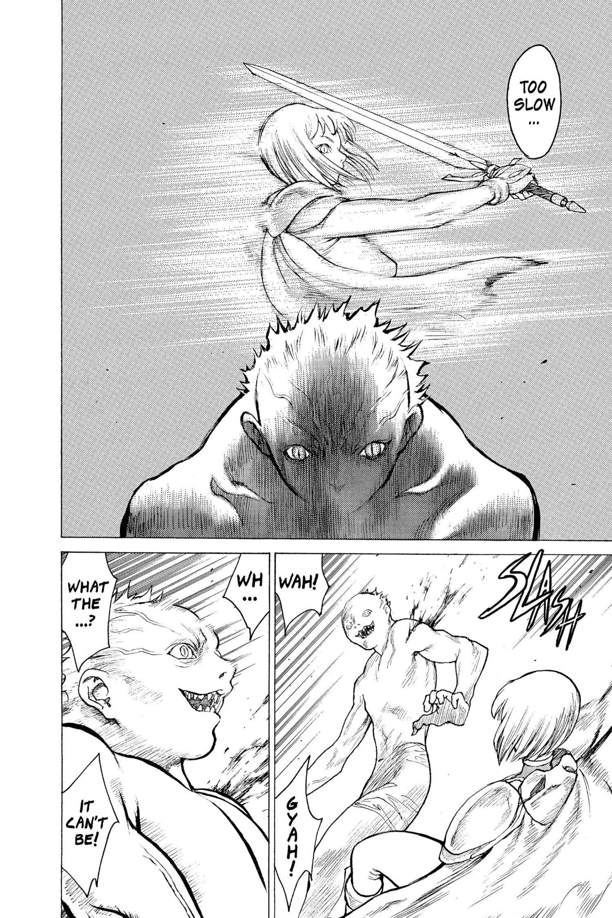 Read online Claymore comic -  Issue #1 - 36