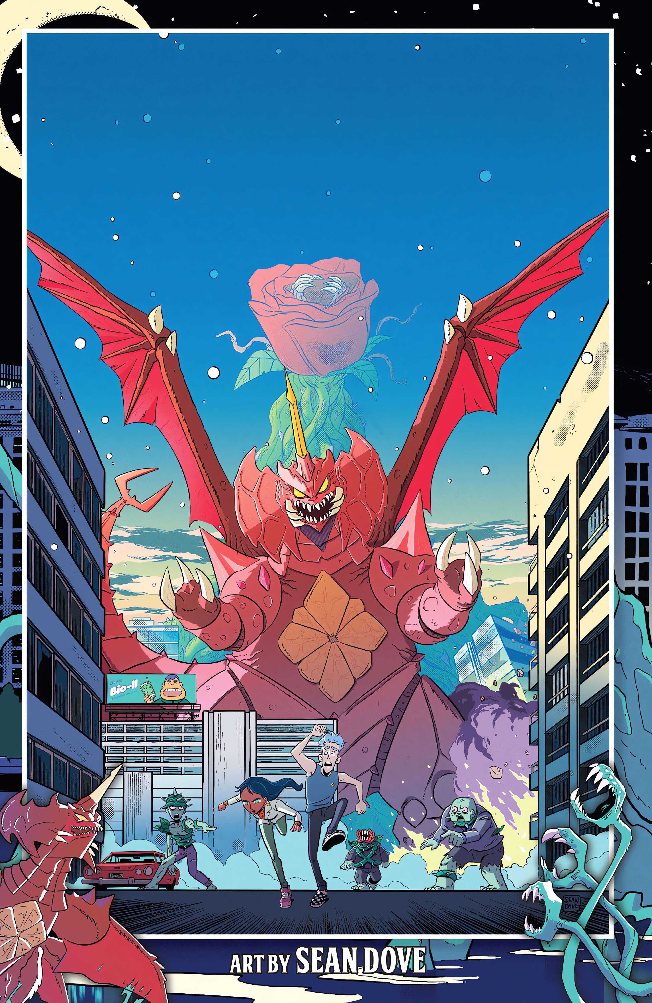 Read online Godzilla Rivals: Biollante Vs. Destoroyah comic -  Issue # Full - 43