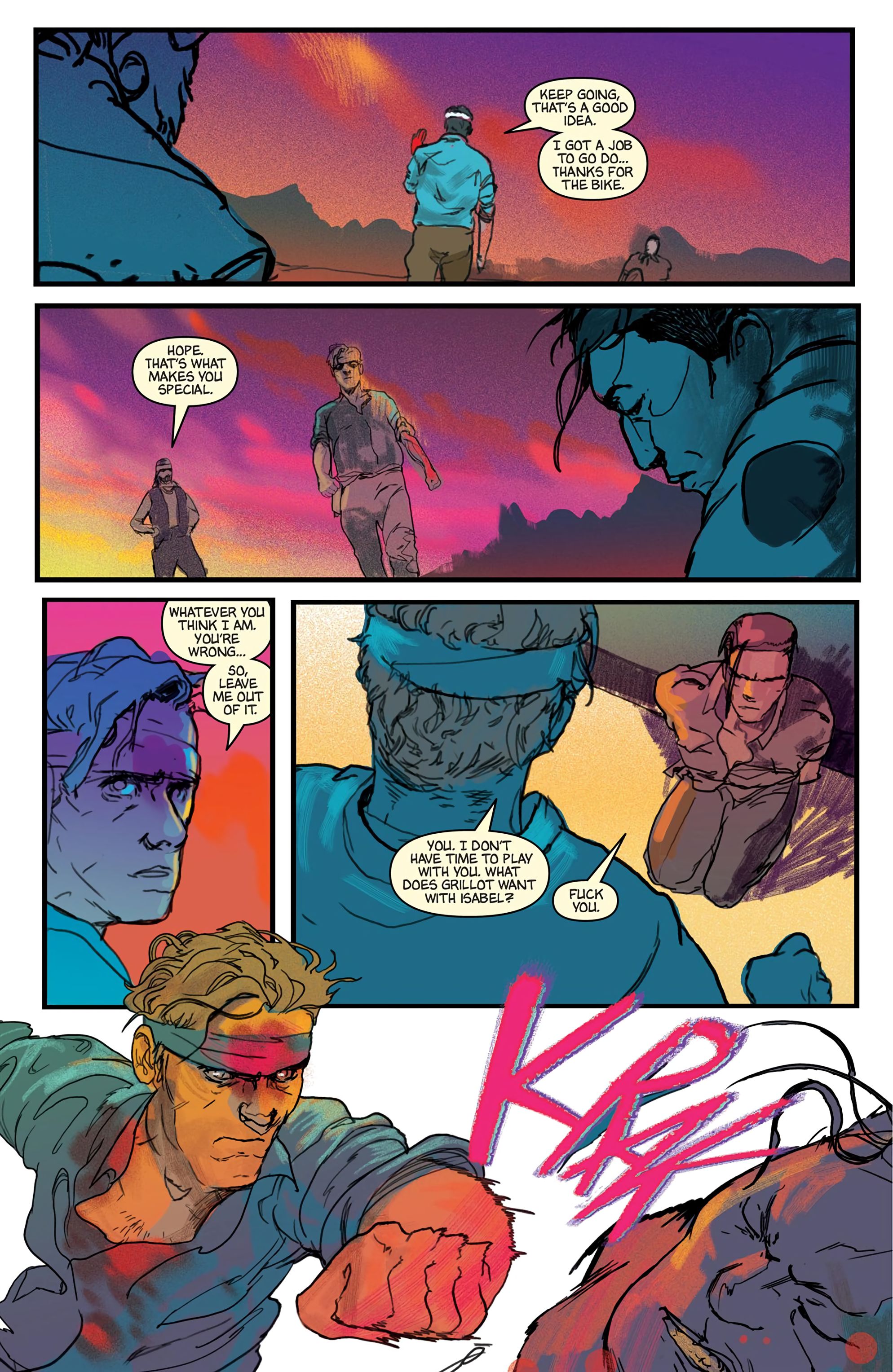 Read online Head Wounds: Sparrow comic -  Issue # TPB - 113