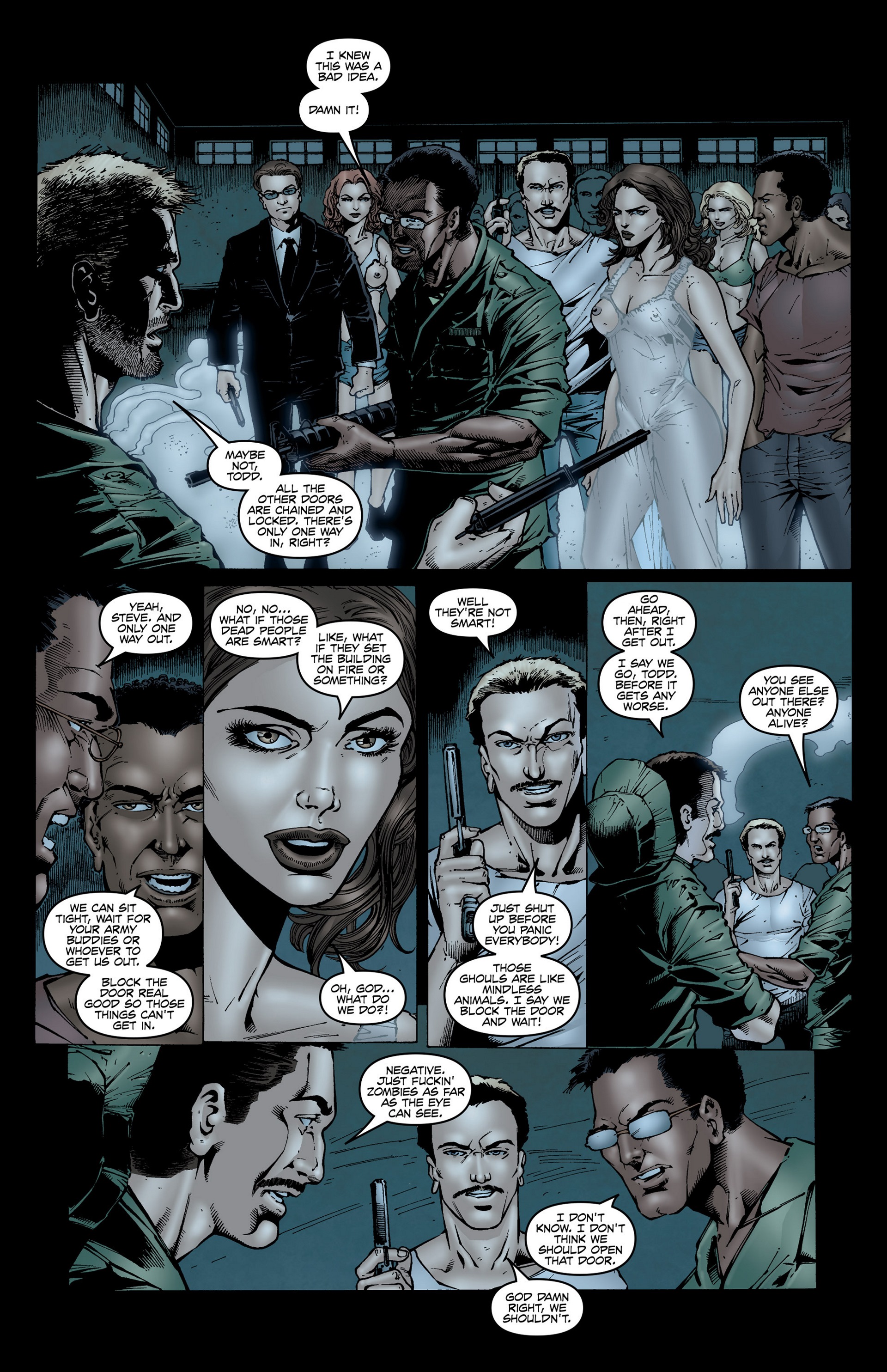 Read online Plague of the Living Dead comic -  Issue #6 - 4