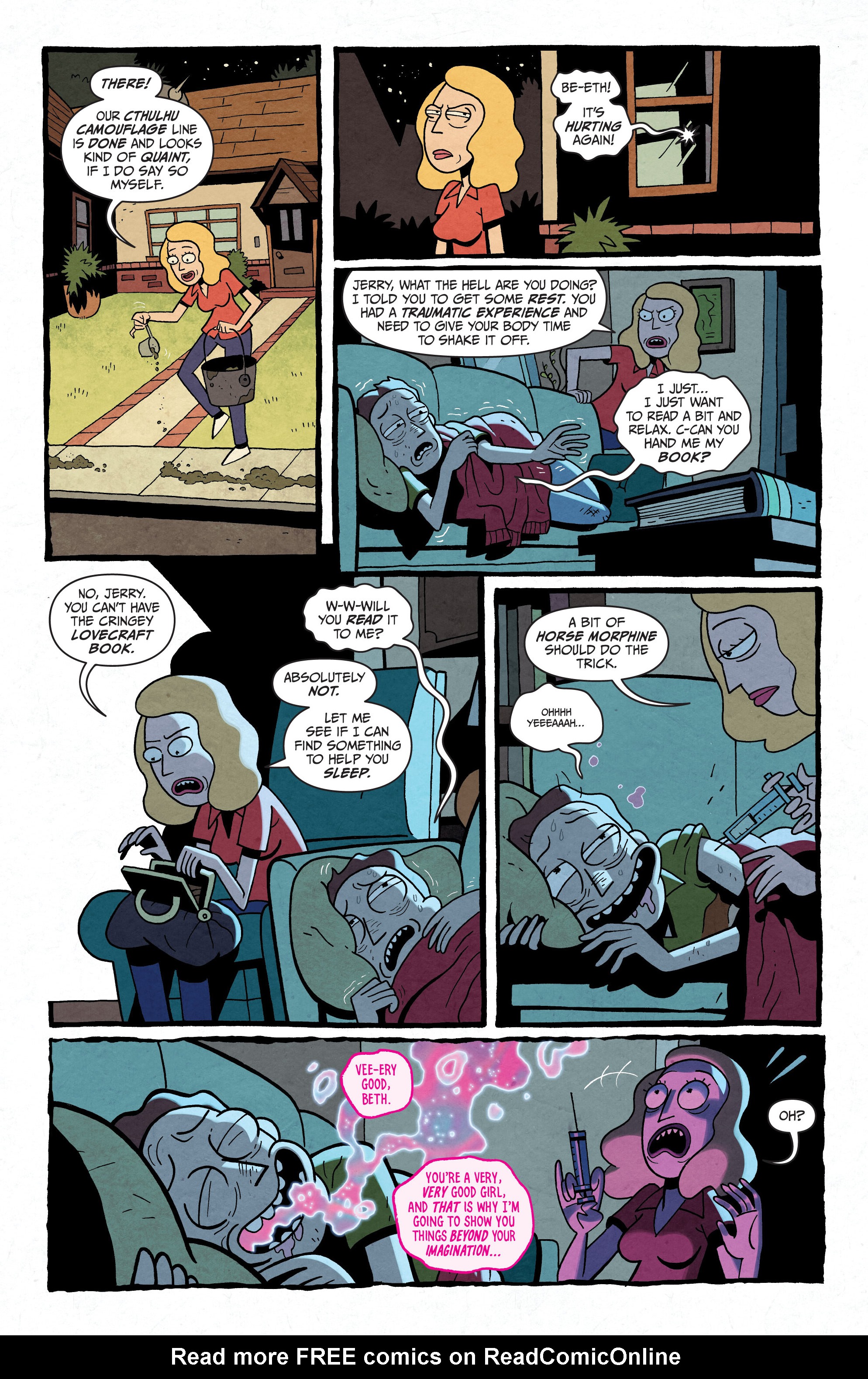 Read online Rick and Morty: vs. Cthulhu comic -  Issue # TPB - 25