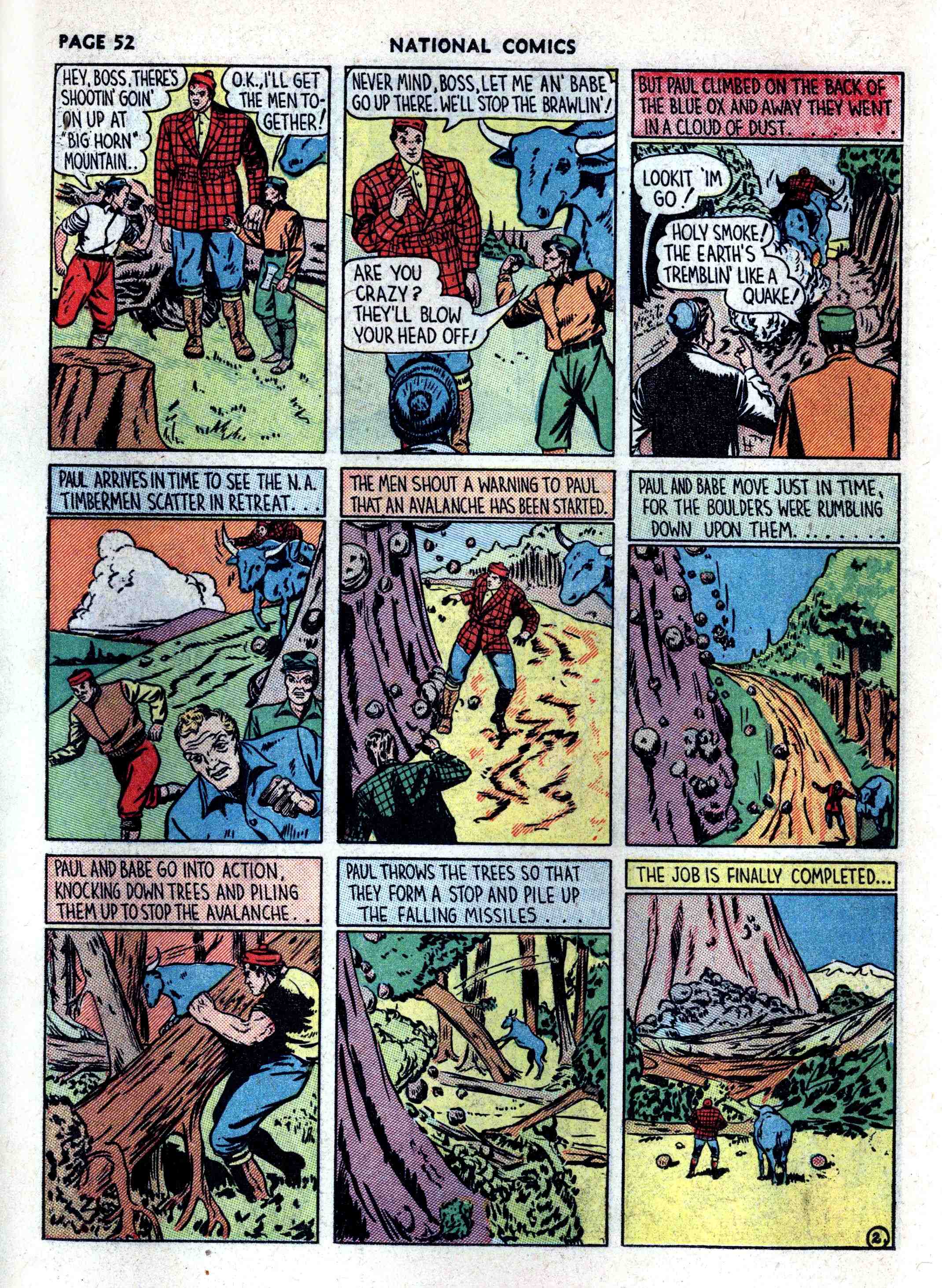 Read online National Comics comic -  Issue #1 - 54