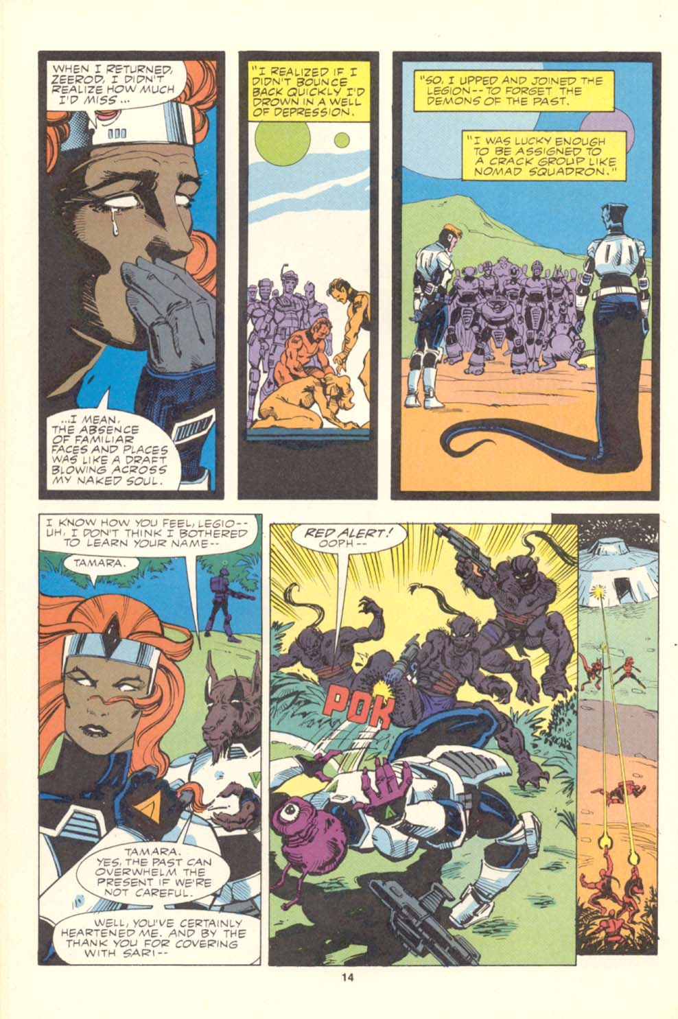 Read online Alien Legion comic -  Issue #16 - 16