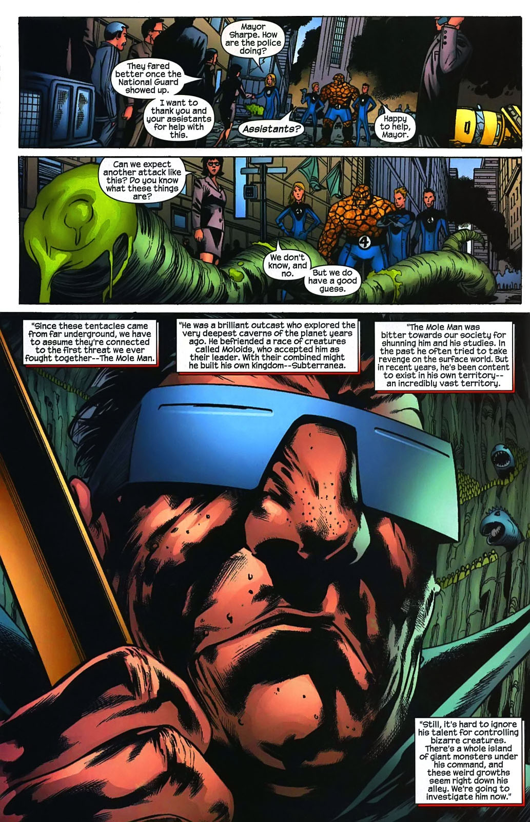 Read online Marvel Adventures Fantastic Four comic -  Issue #6 - 7