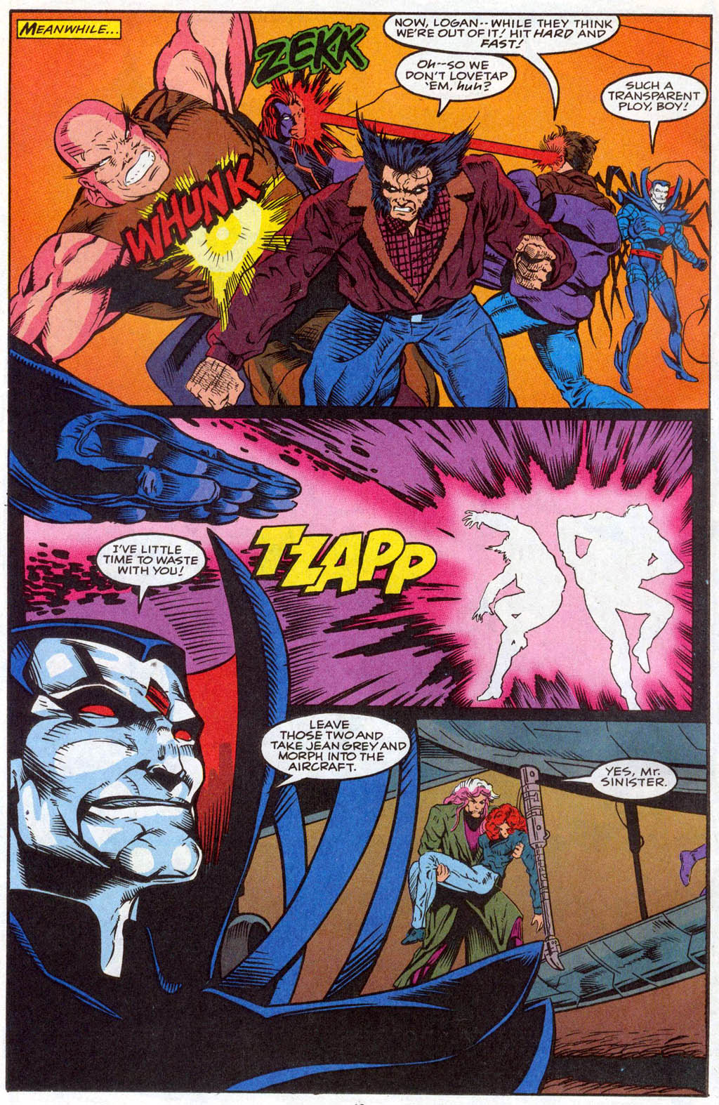 Read online X-Men Adventures (1994) comic -  Issue #12 - 12