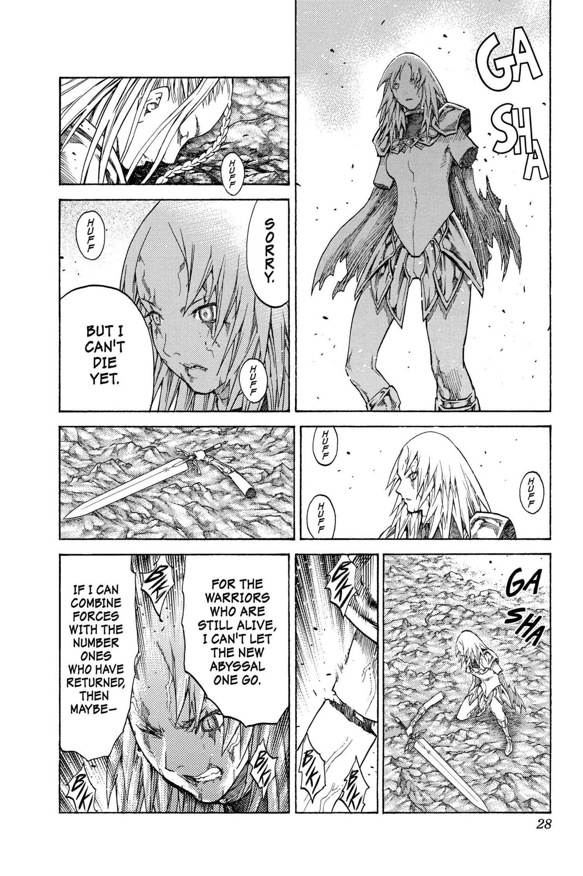 Read online Claymore comic -  Issue #22 - 23