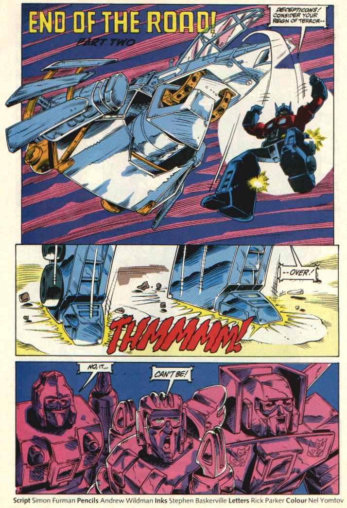 Read online The Transformers (UK) comic -  Issue #332 - 2