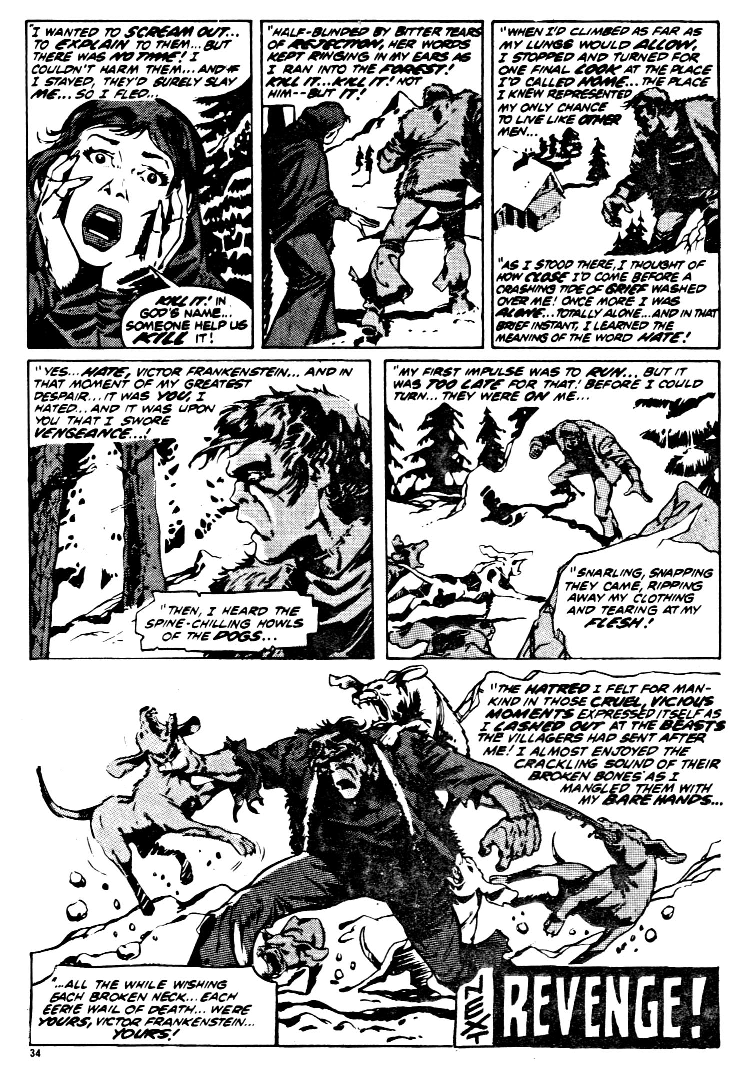 Read online Dracula Lives (1974) comic -  Issue #3 - 34