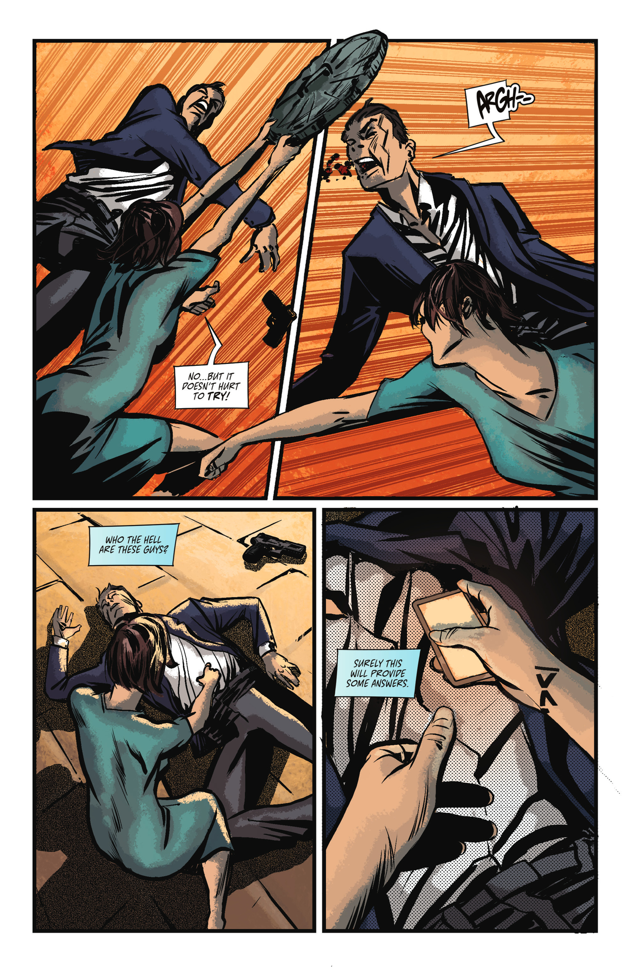 Read online Zero Day Threat comic -  Issue #1 - 22