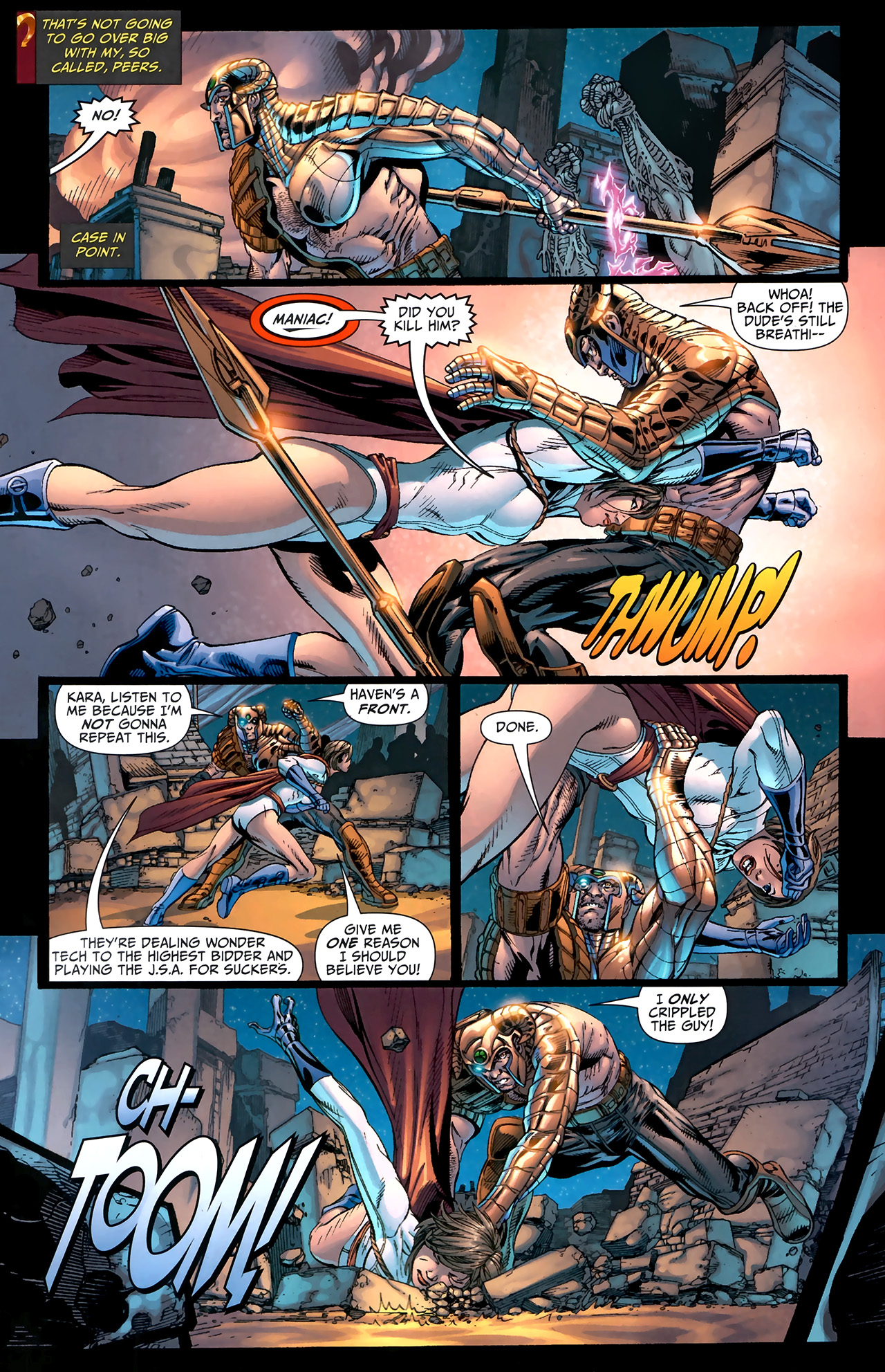 Read online Magog comic -  Issue #6 - 8