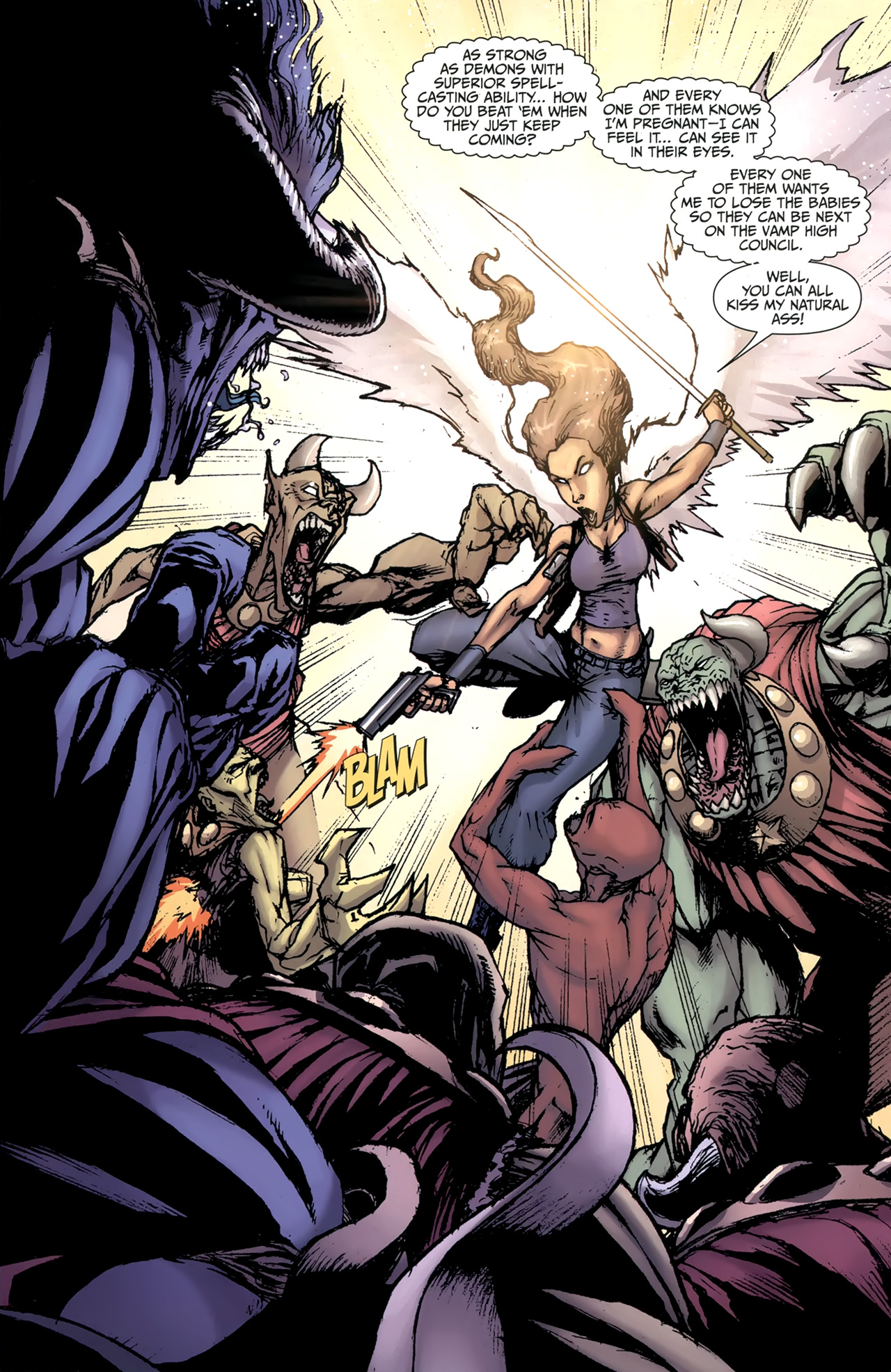 Read online L.A. Banks' Vampire Huntress: Dawn and Darkness comic -  Issue #3 - 11