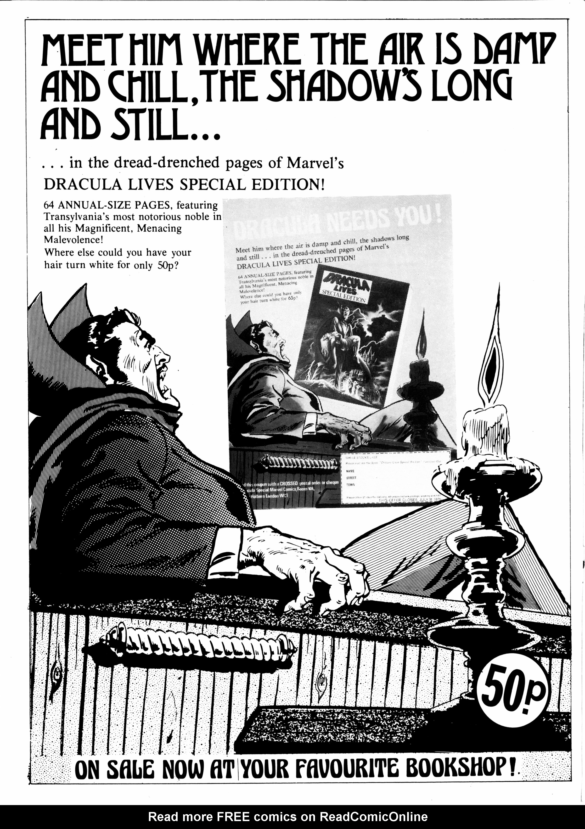 Read online Dracula Lives (1974) comic -  Issue #30 - 2
