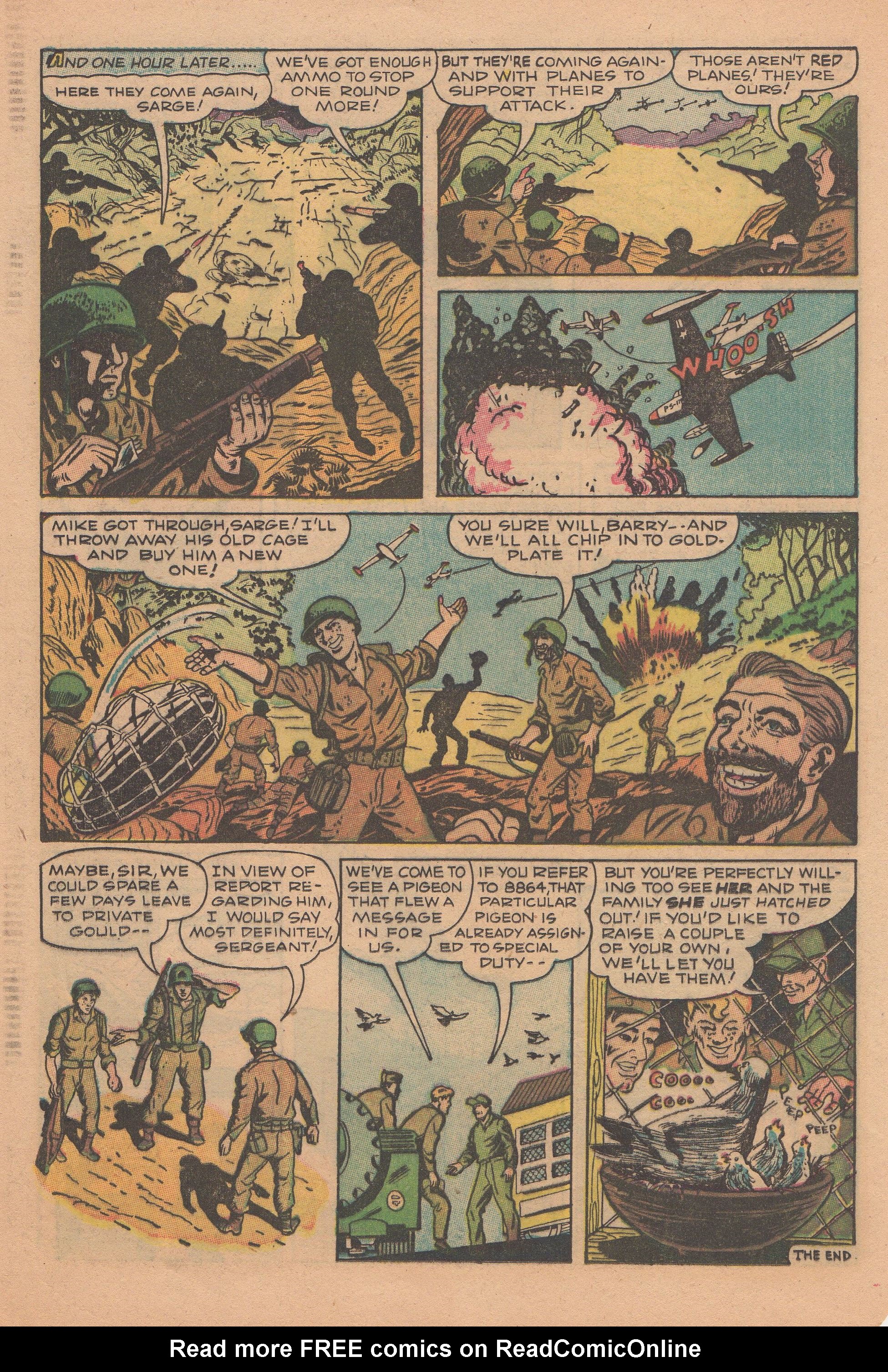 Read online Men in Action (1957) comic -  Issue #6 - 16