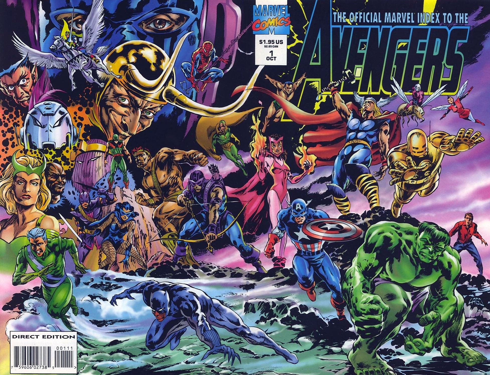Read online The Official Marvel Index to the Avengers comic -  Issue #1 - 1