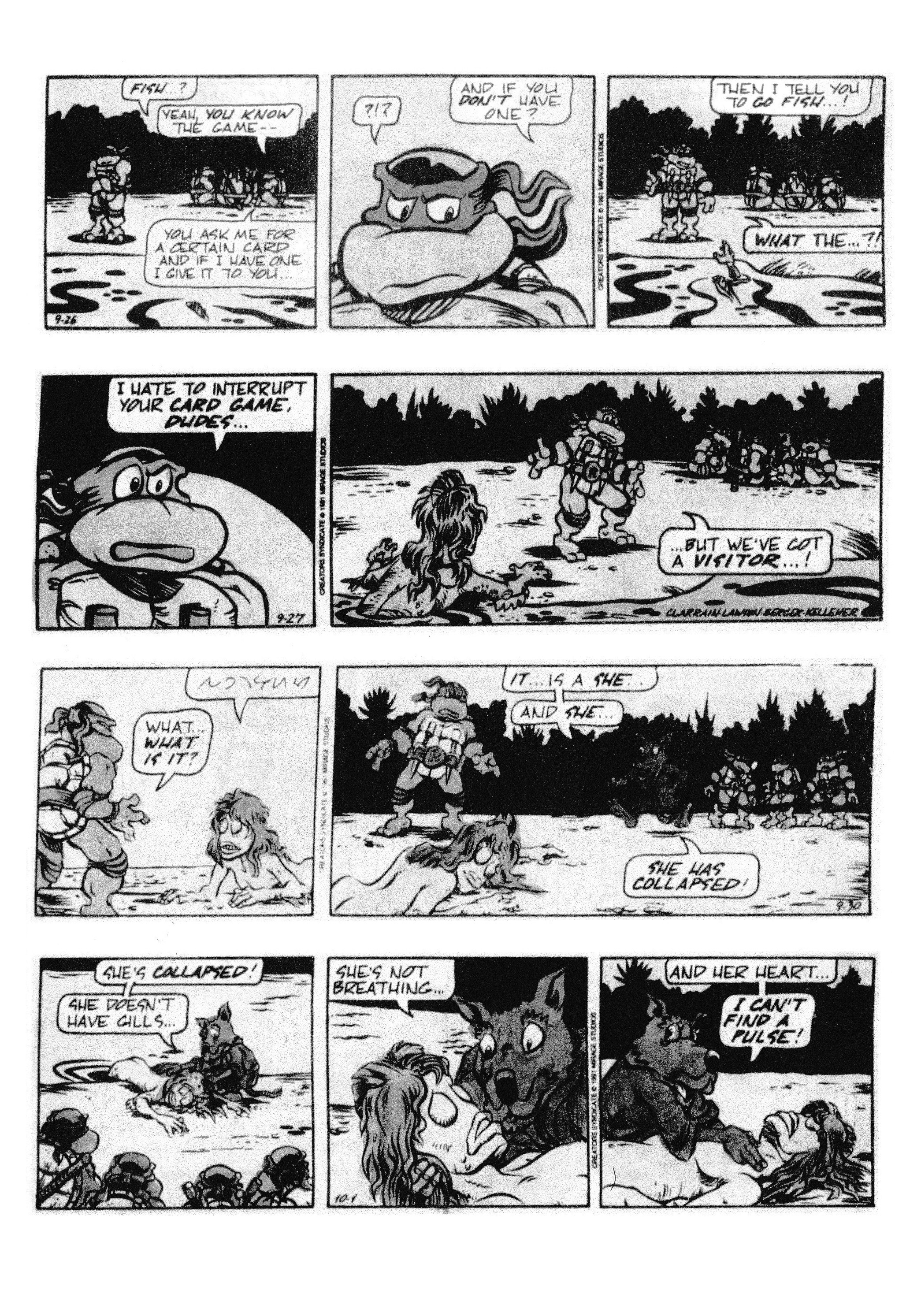Read online Teenage Mutant Ninja Turtles: Complete Newspaper Daily Comic Strip Collection comic -  Issue # TPB 2 (Part 1) - 65