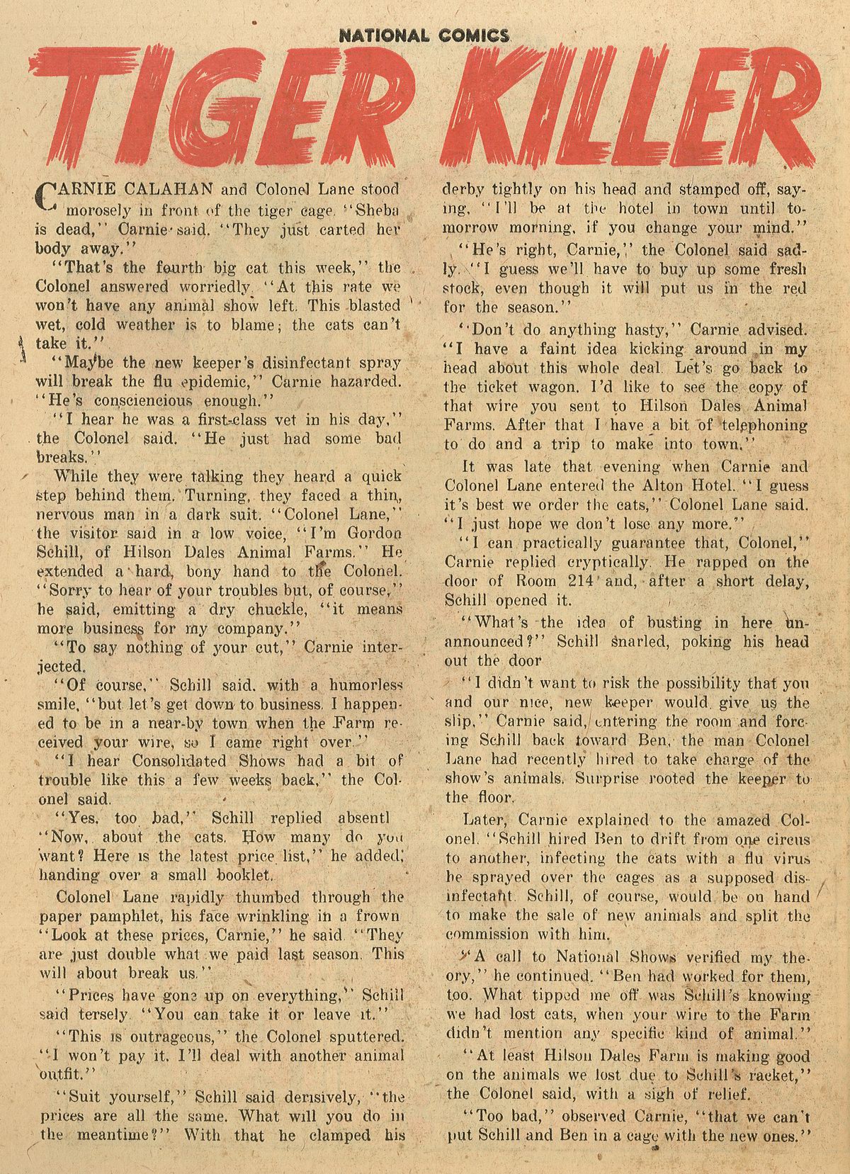 Read online National Comics comic -  Issue #72 - 28