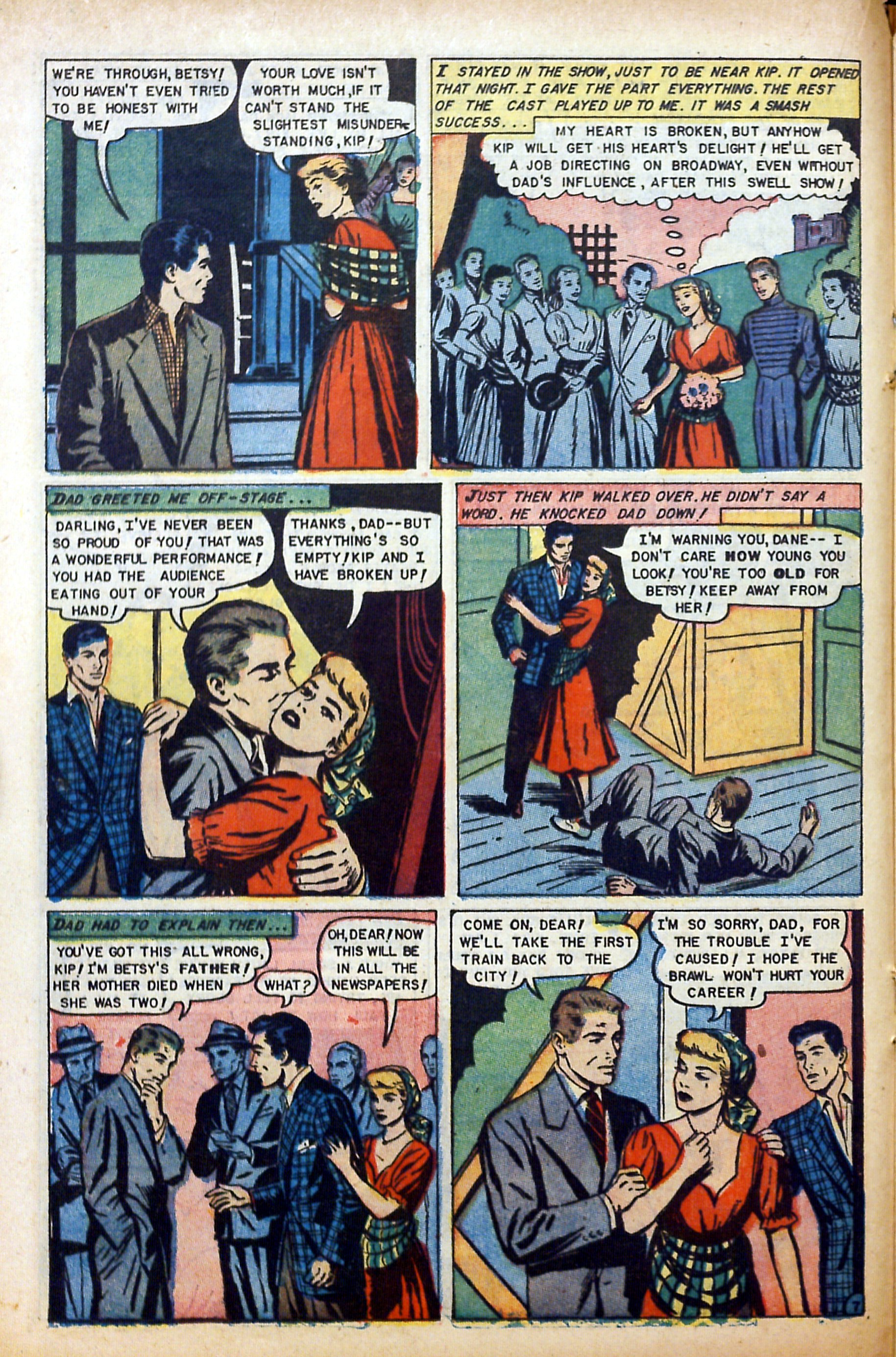 Read online Glamorous Romances comic -  Issue #65 - 16