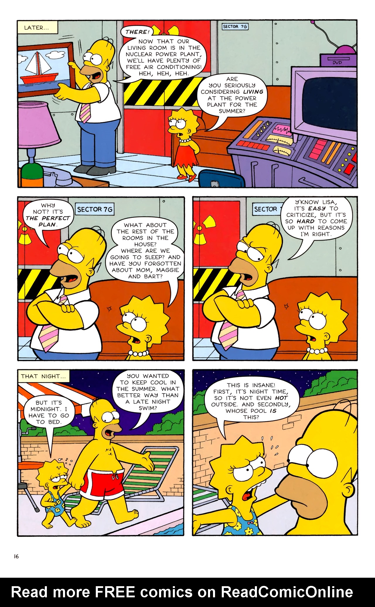 Read online Bongo Comics Free-For-All! comic -  Issue #2010 - 18