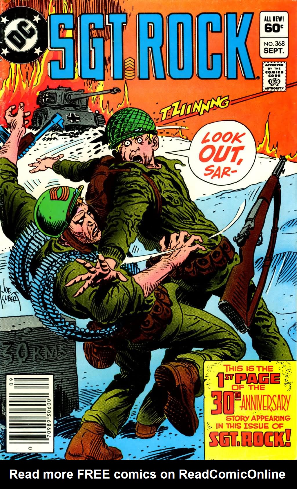 Read online Sgt. Rock comic -  Issue #368 - 1