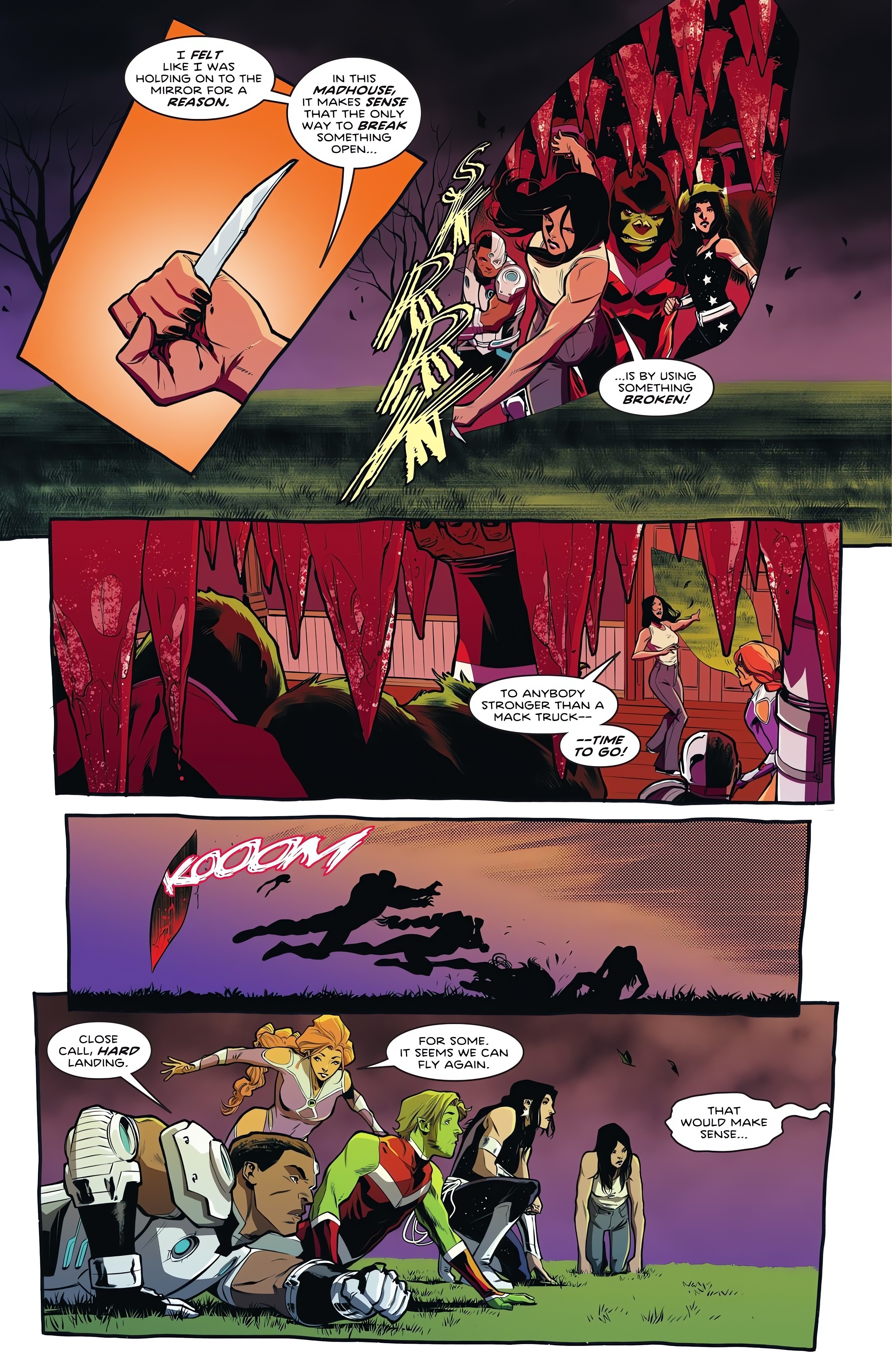 Read online Knight Terrors: Titans comic -  Issue #1 - 22