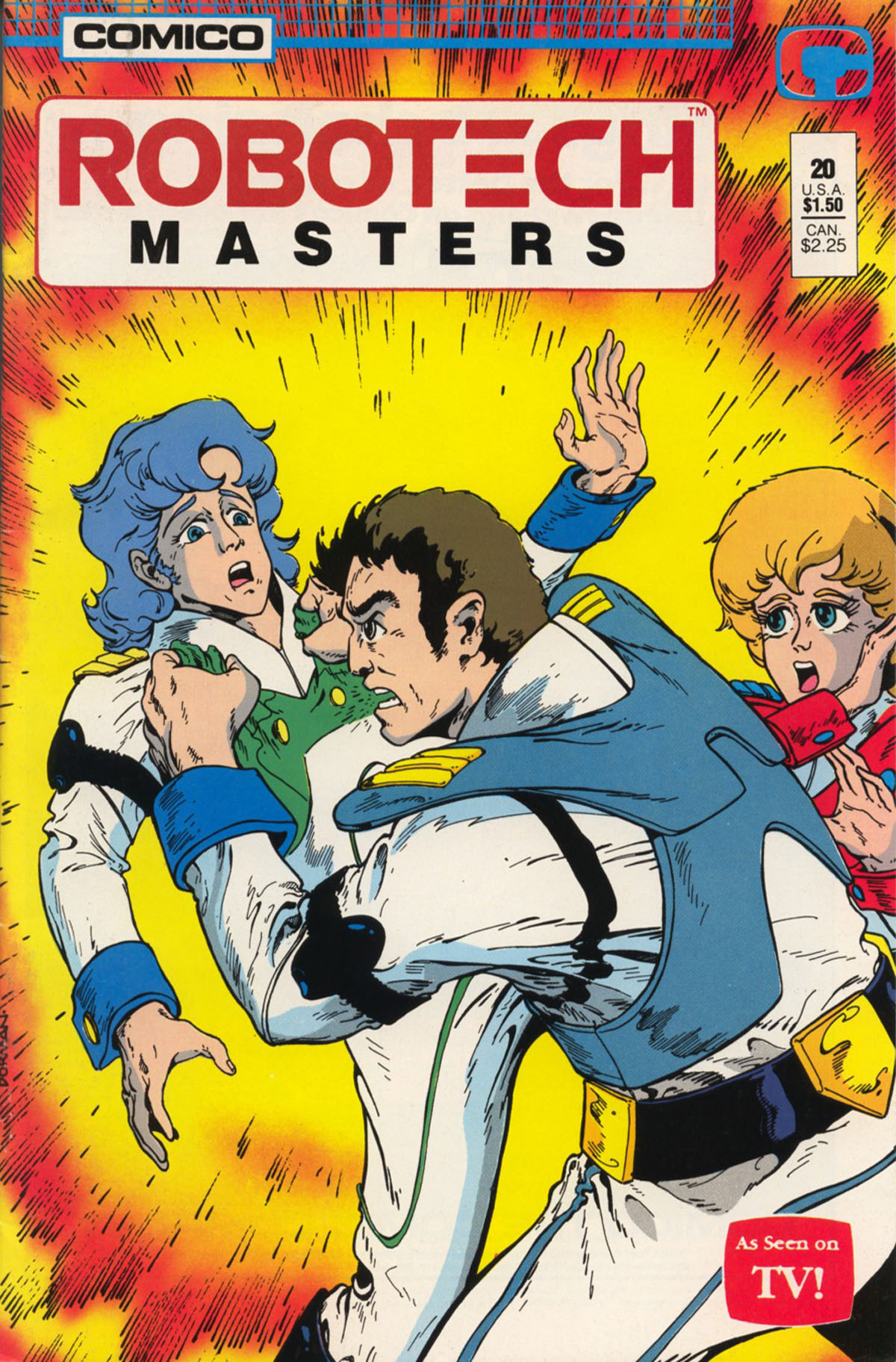 Read online Robotech Masters comic -  Issue #20 - 1