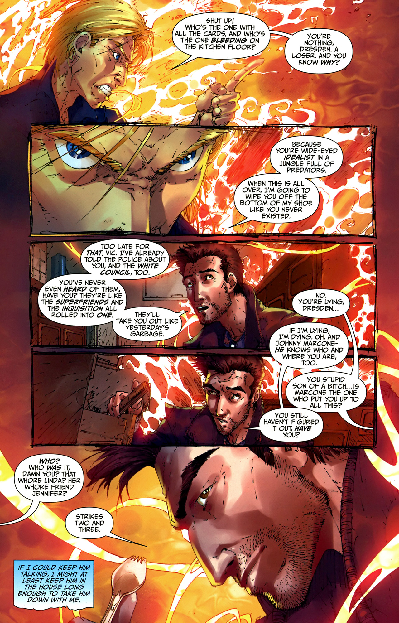 Read online Jim Butcher's The Dresden Files: Storm Front: Volume Two comic -  Issue #4 - 10