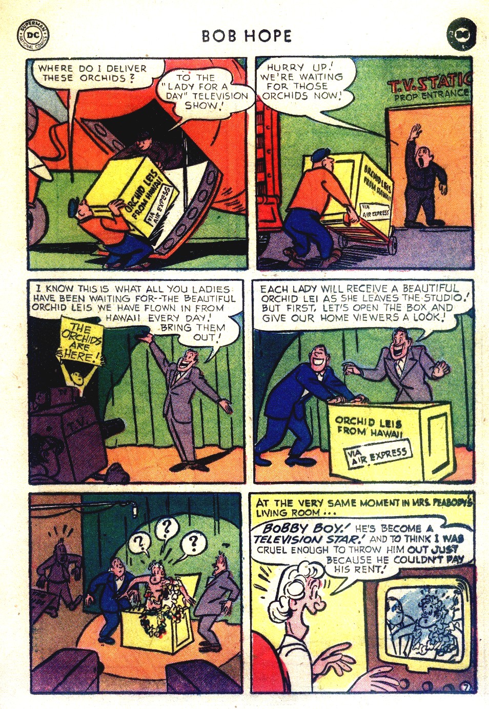 Read online The Adventures of Bob Hope comic -  Issue #27 - 31