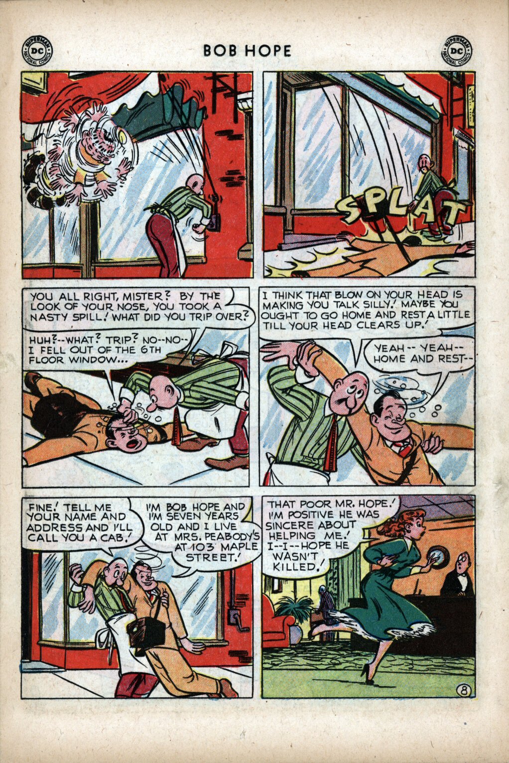 Read online The Adventures of Bob Hope comic -  Issue #13 - 21