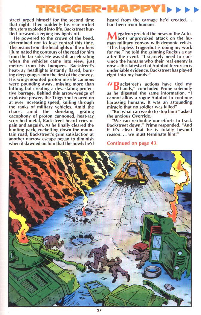 Read online The Transformers Annual comic -  Issue #1989 - 19