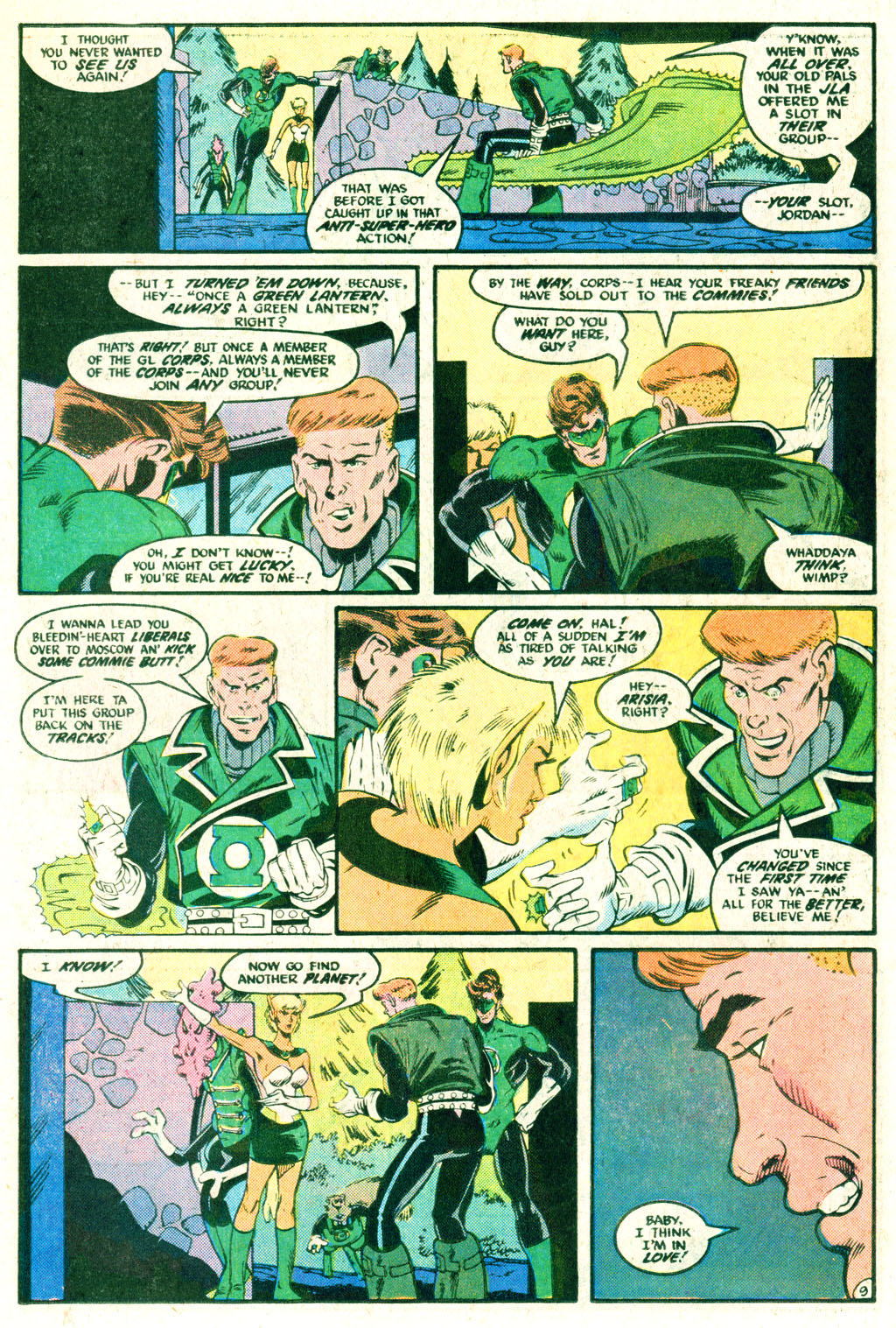 Read online The Green Lantern Corps comic -  Issue #209 - 10