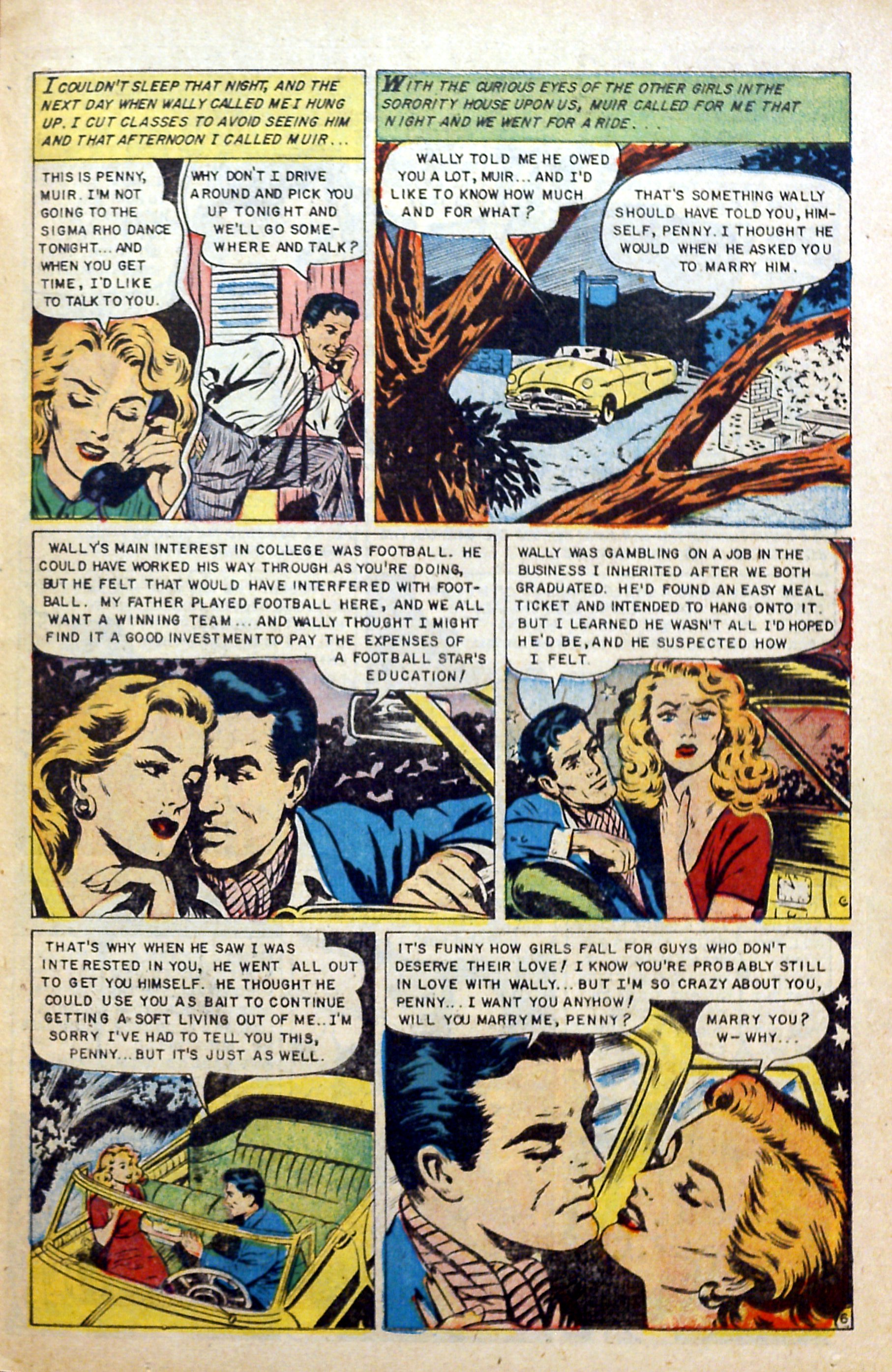 Read online Glamorous Romances comic -  Issue #73 - 23