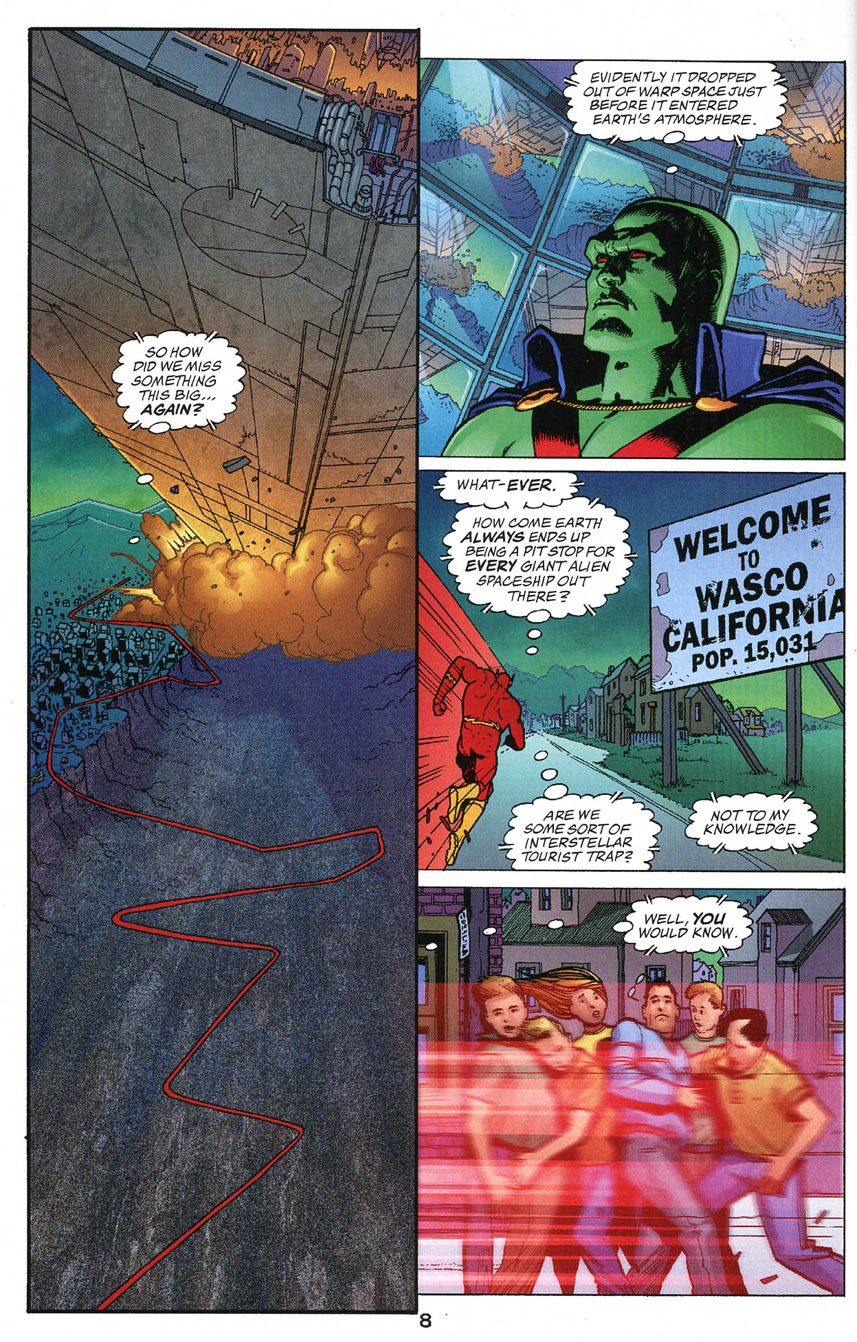 Read online JLA/Haven: Arrival comic -  Issue # Full - 8