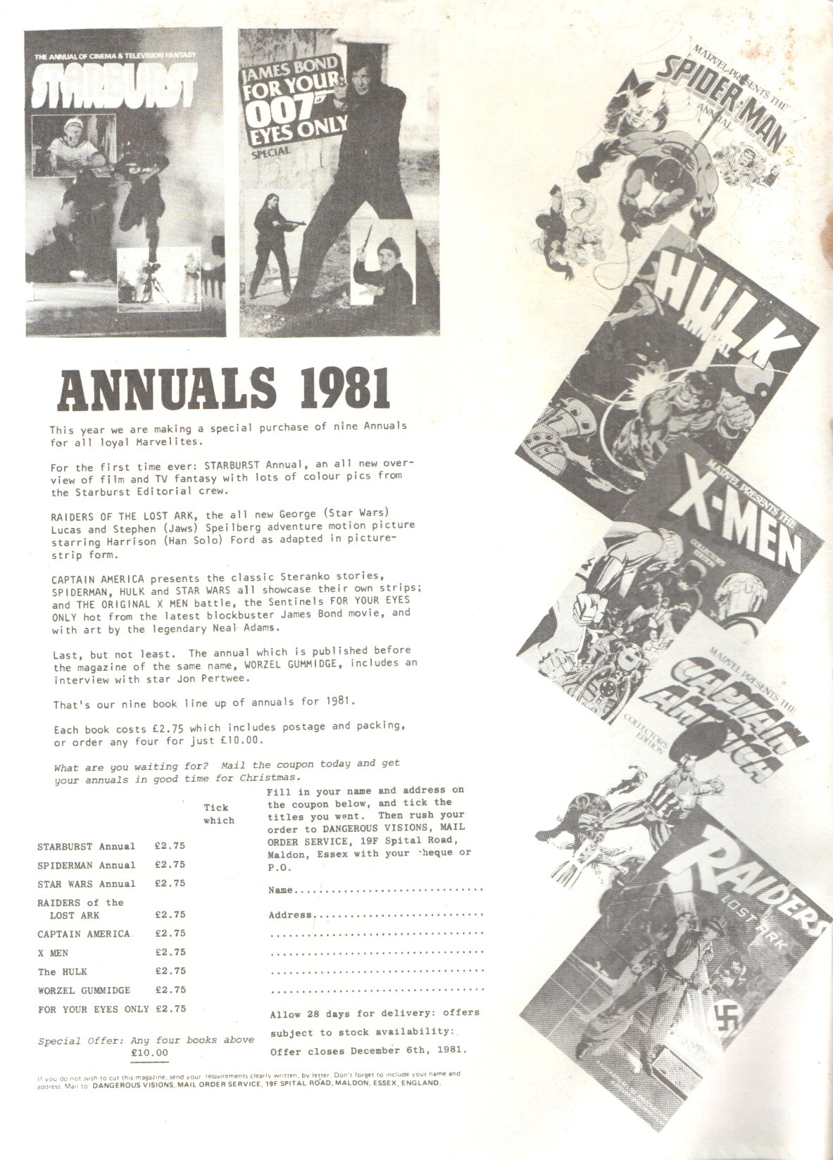 Read online Spider-Man Special comic -  Issue #1981W - 2