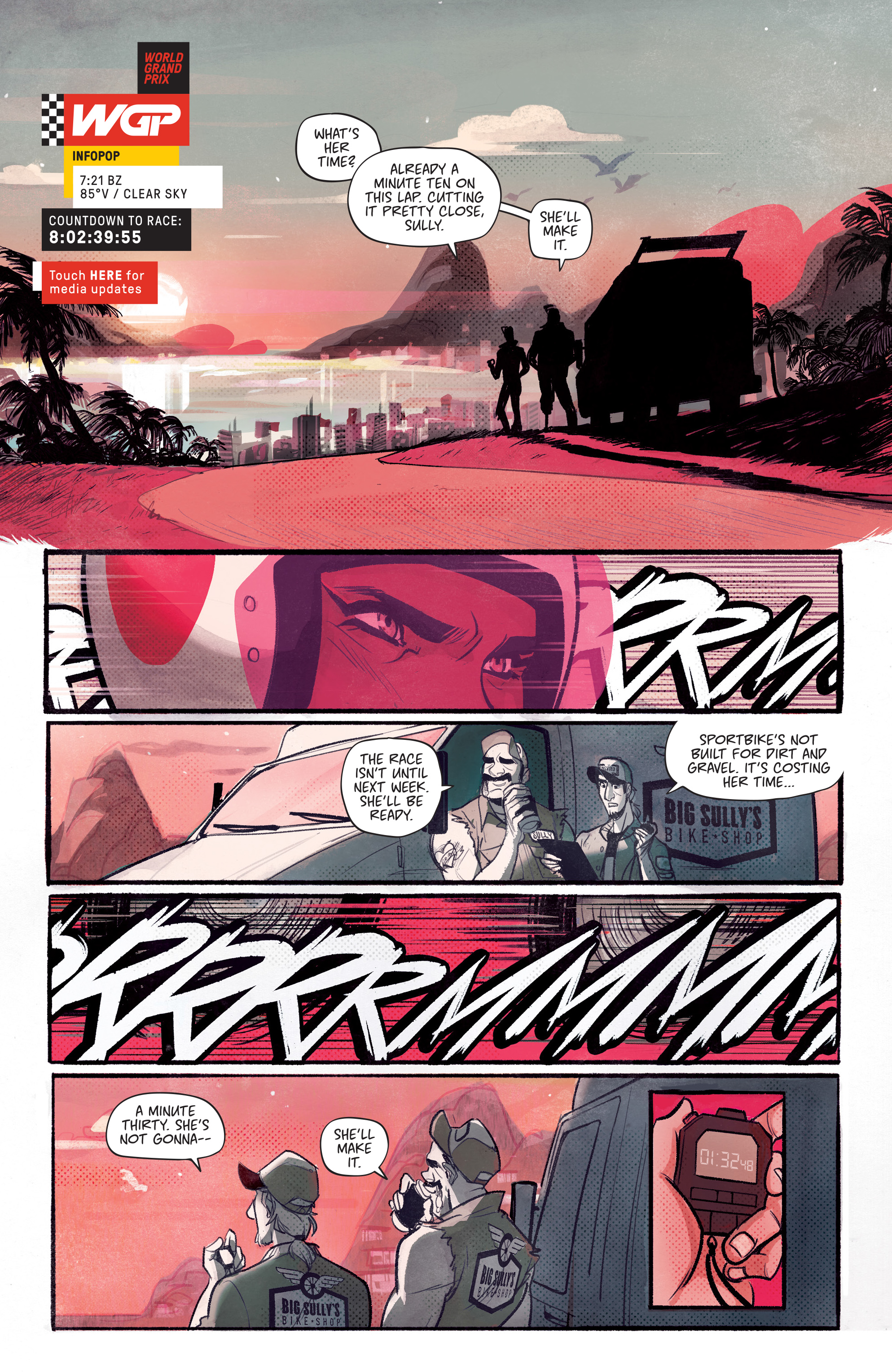 Read online Motor Crush comic -  Issue #1 - 3