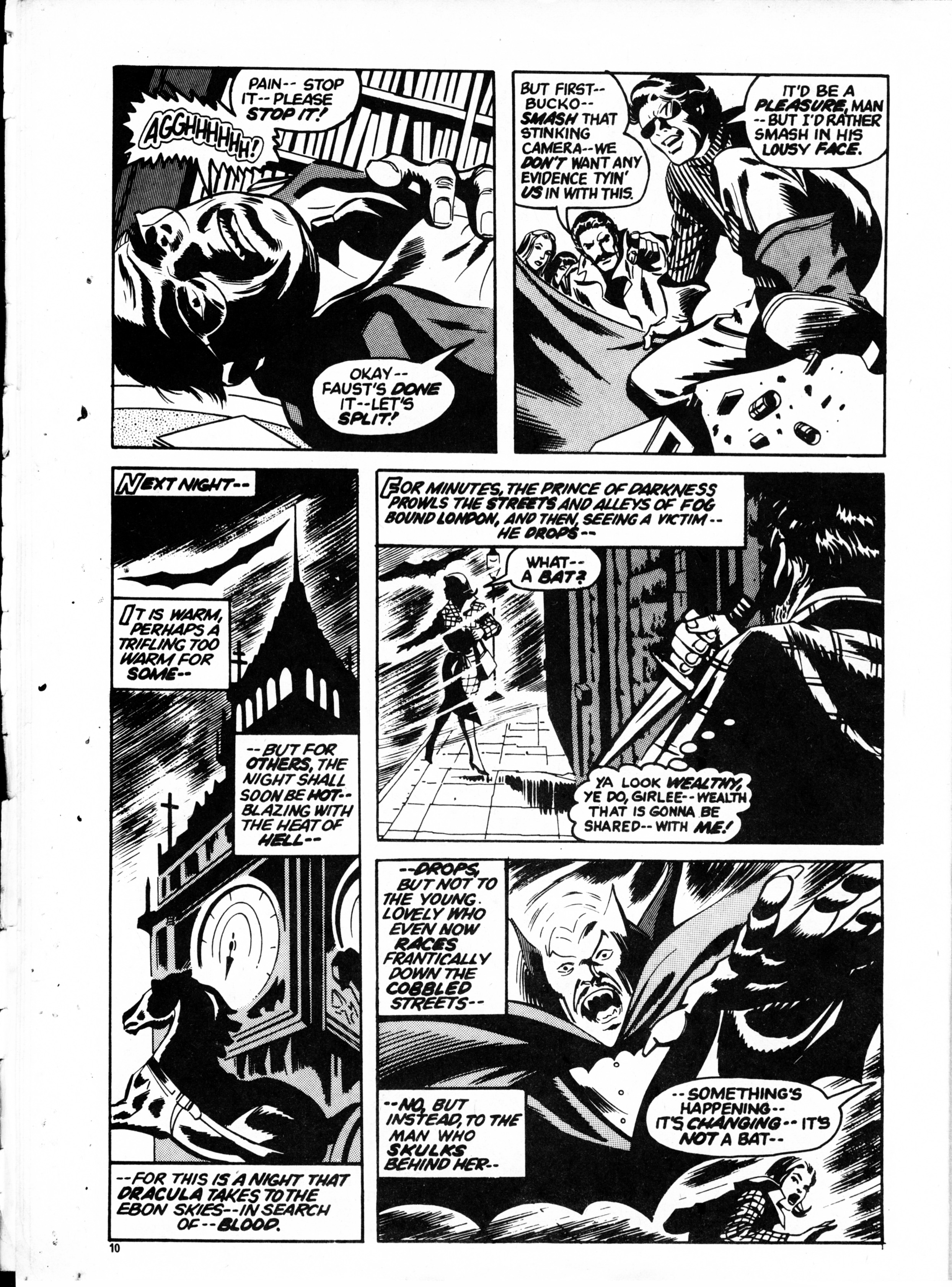 Read online Dracula Lives (1974) comic -  Issue #22 - 10