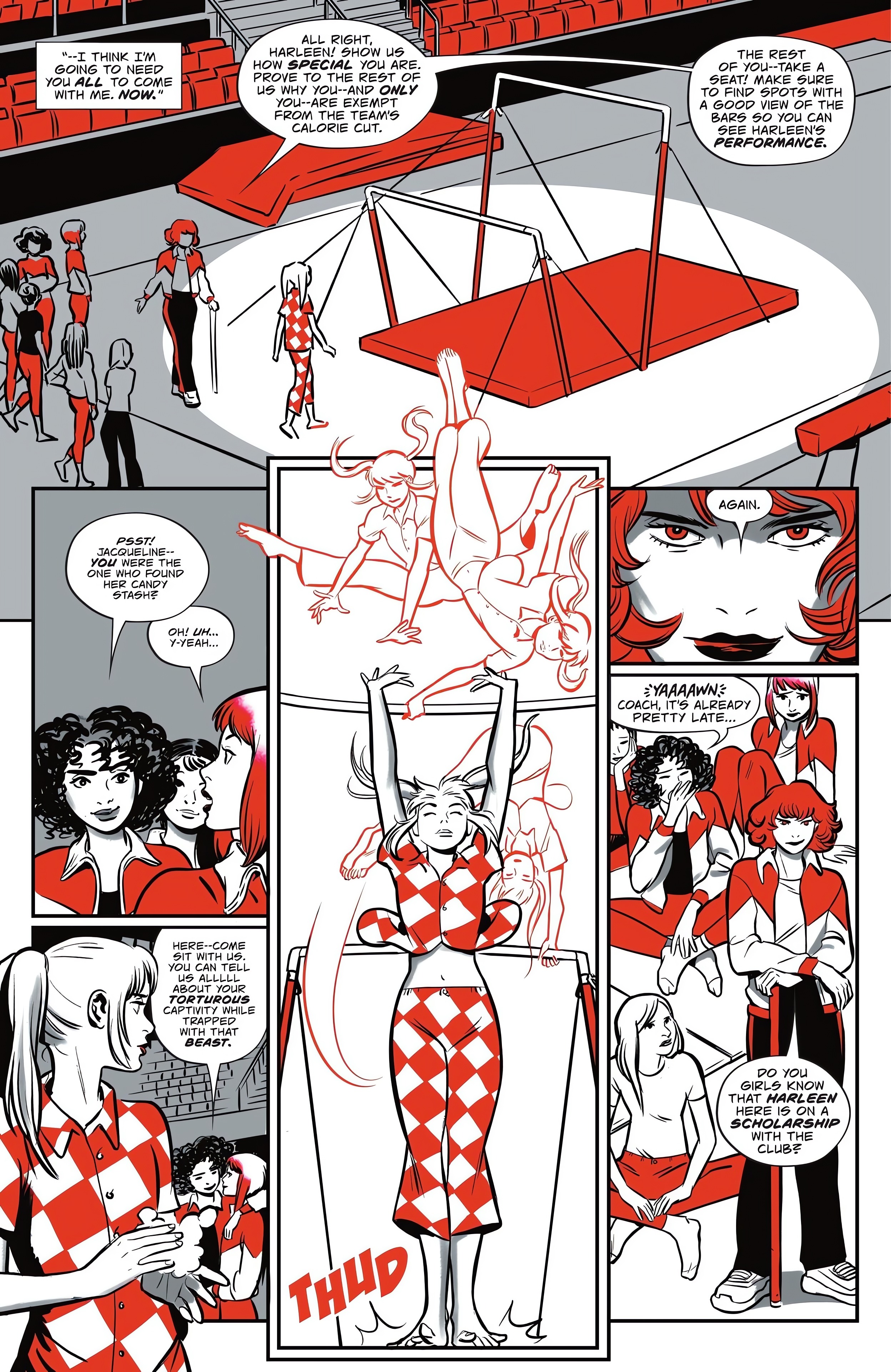 Read online Harley Quinn: Black   White   Redder comic -  Issue #1 - 22