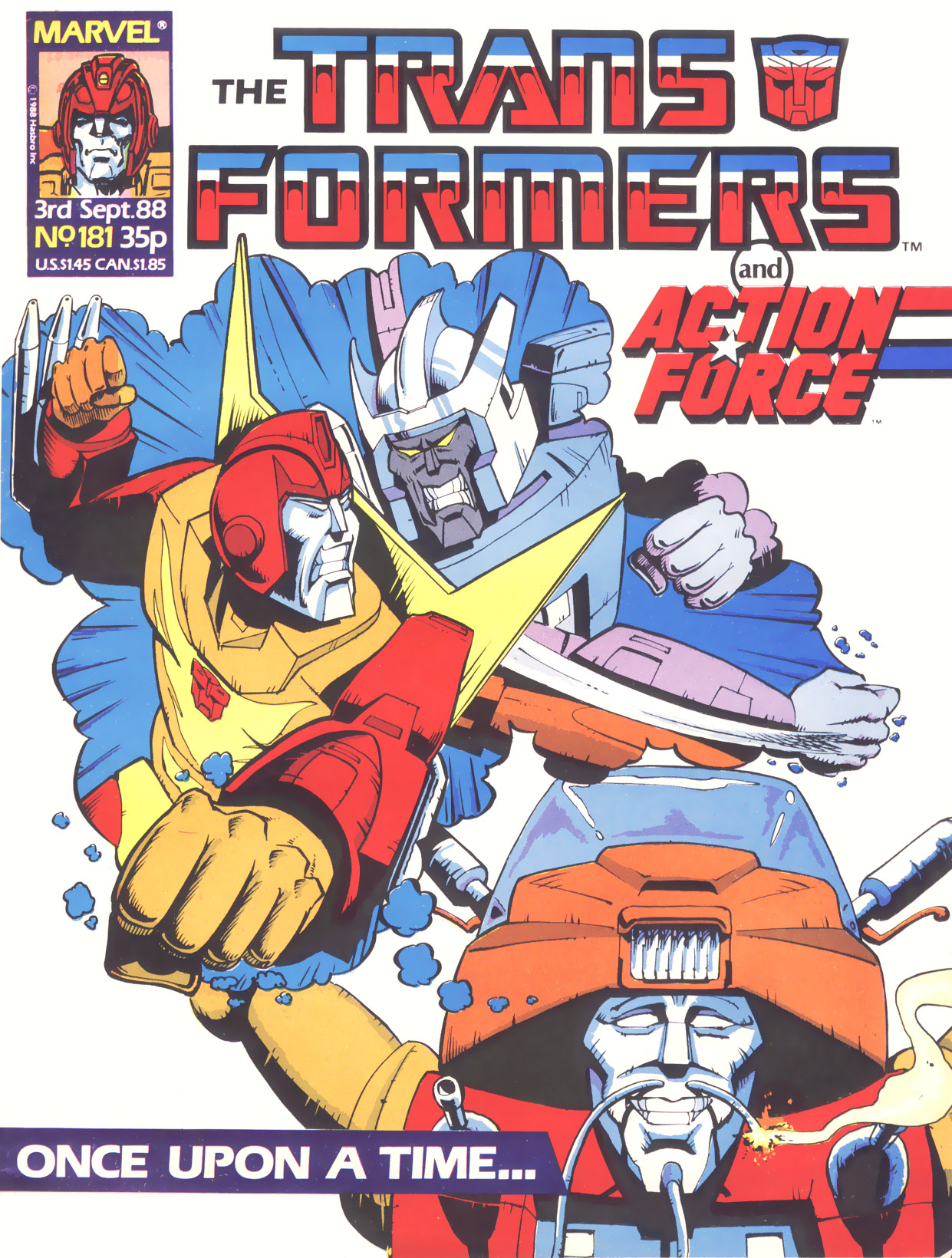 Read online The Transformers (UK) comic -  Issue #181 - 1