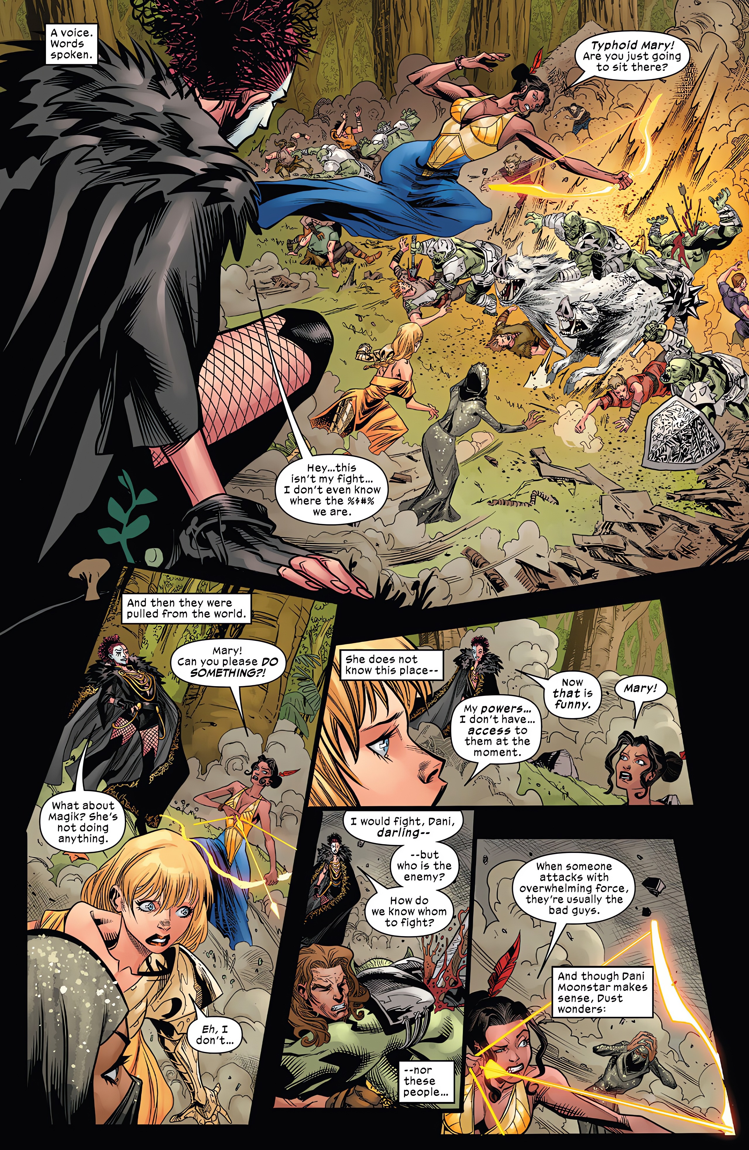 Read online Realm of X comic -  Issue #1 - 5