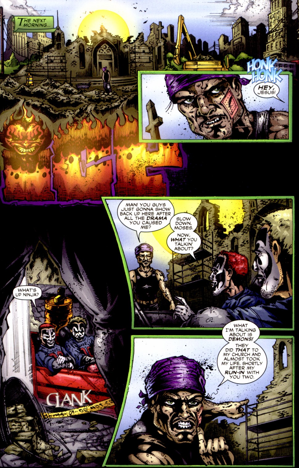 Read online Insane Clown Posse: The Pendulum comic -  Issue #4 - 17